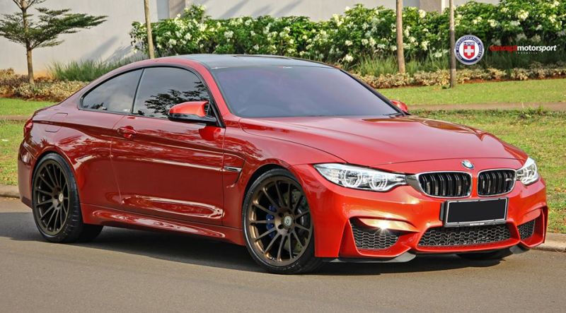 Wallpaper #47gP2pIBJvJKYCmEze8g133 Dezent BMW M4 F82 Coupe Auf Hre 303m Alus in Satin Bronze