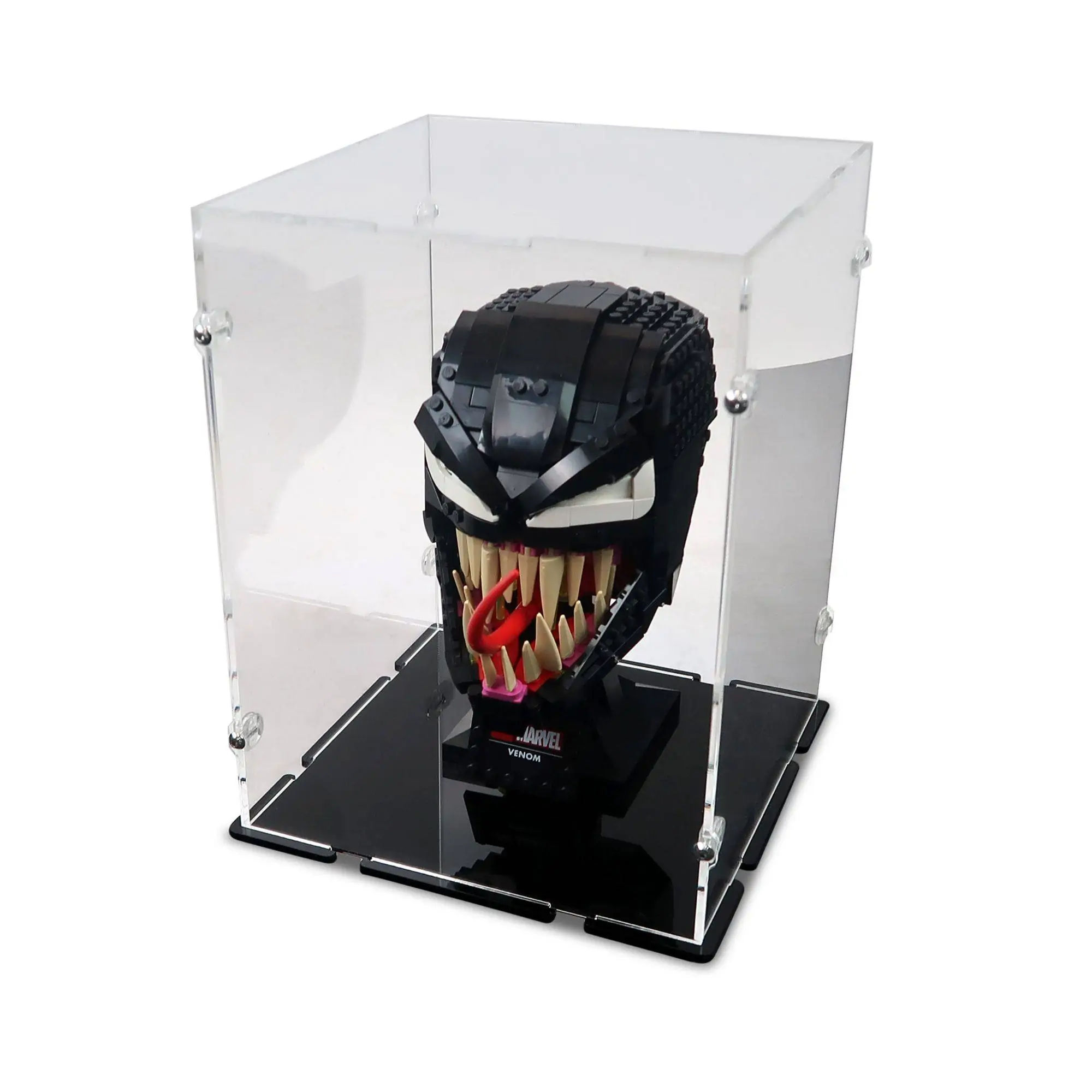 Wallpaper #omimIpMBSpphPi3-GjMQ265 Acrylic Display Case for Lego Venom Helmet Idisplayit