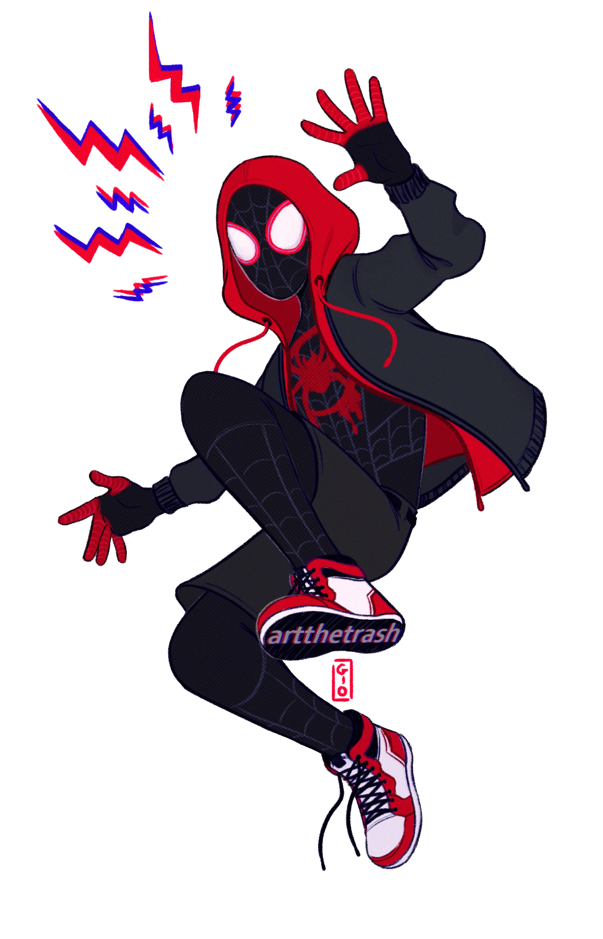 Wallpaper #48a64 Spider Man Across the Spider Verse X Air Jordan 1 Next Chapter