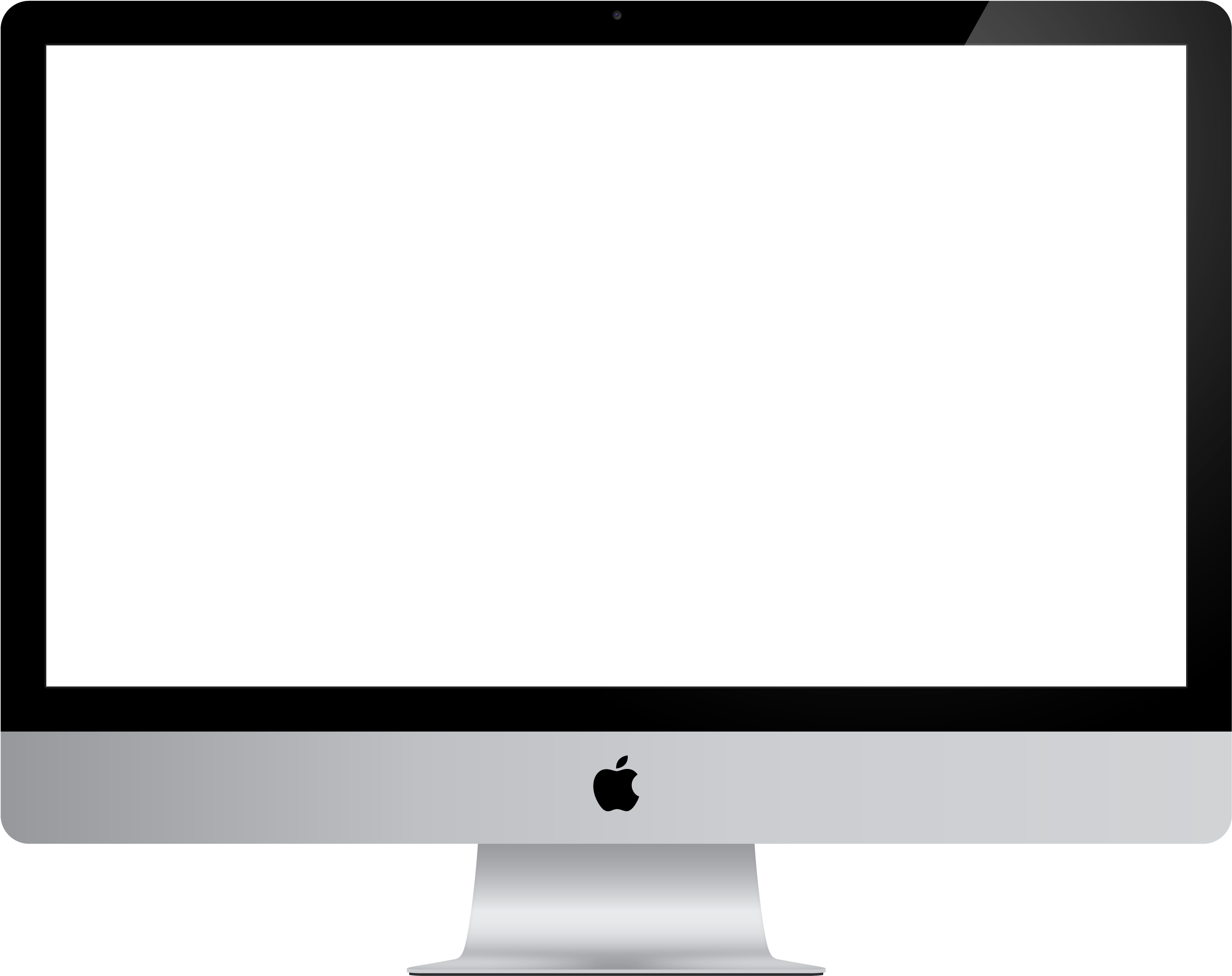 Wallpaper #224a0 Close Up of White iMac Apple Macintosh Computer with Monitor and