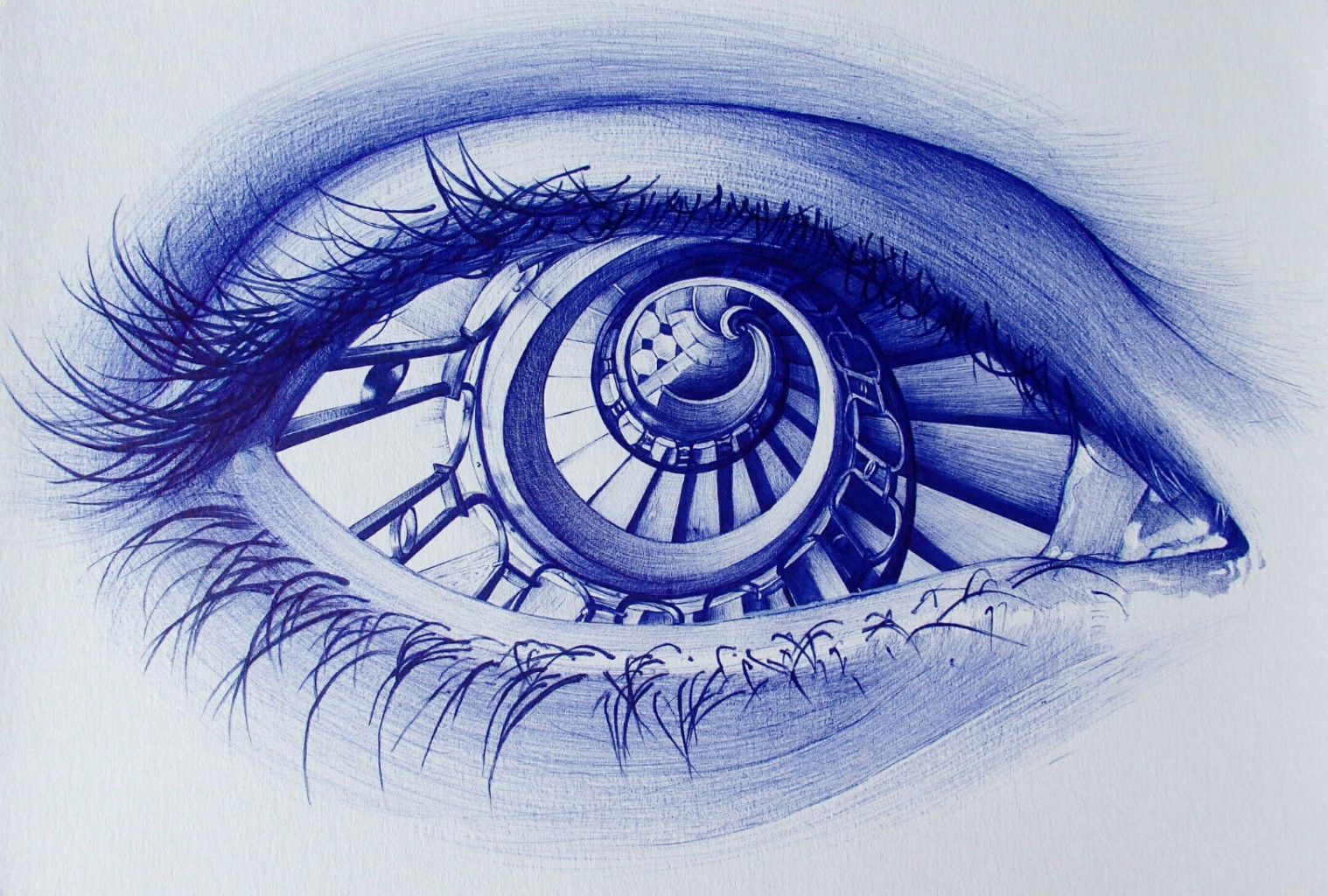 Wallpaper #aWdbBJMBSpphPi3--bfl98 Ballpoint Pen Drawings Pencil Drawings by Alexandra Miron Artsy