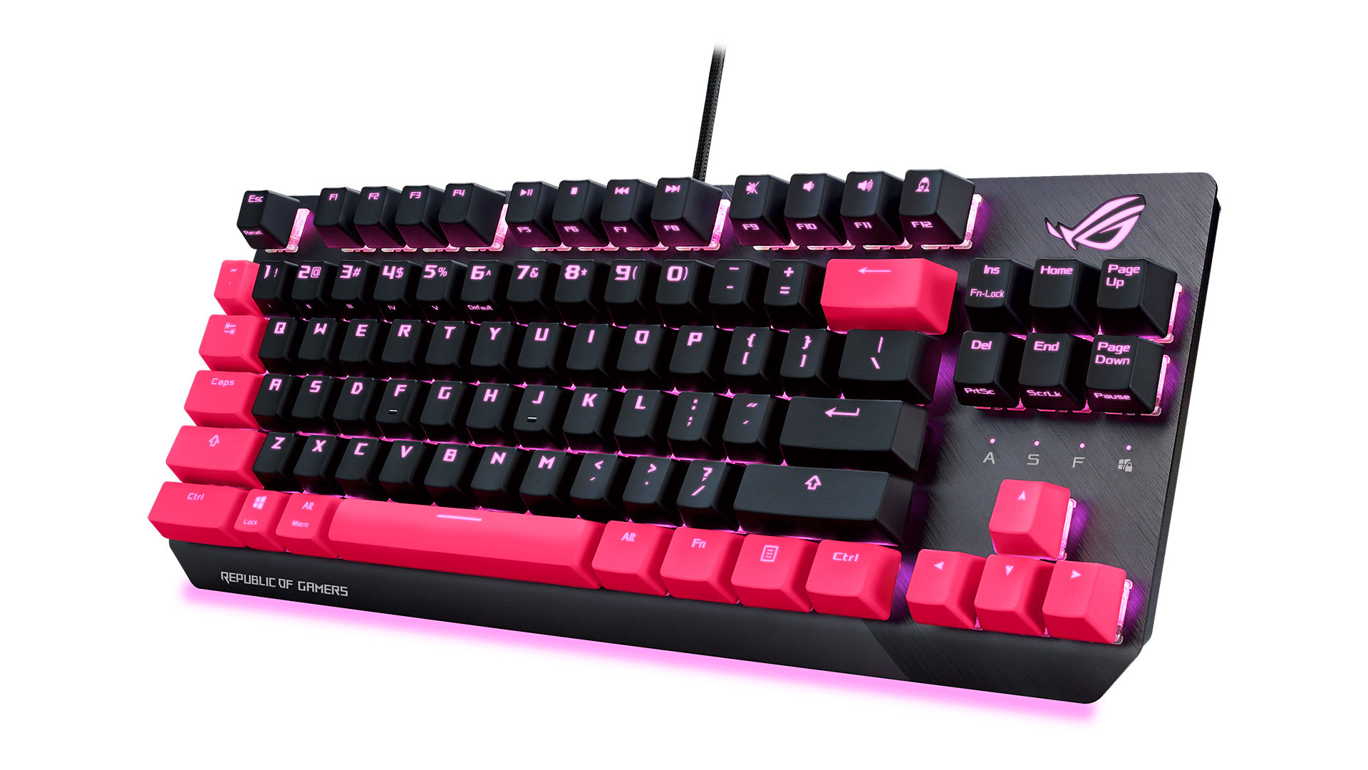 Wallpaper #I6WROJMBVBiSkHCaw440190 Asus Rog Announces Electro Punk Edition Gaming Peripherals Free