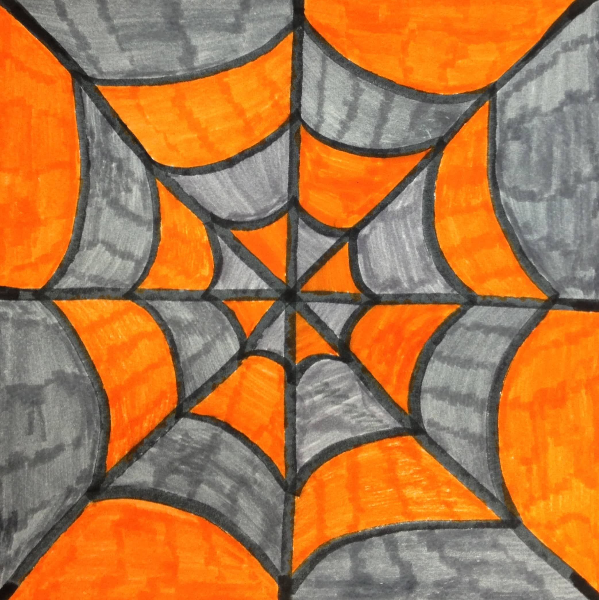 Wallpaper #mWf1-JIBSpphPi3-LItN8 Colorful Spiderwebs Teachkidsart