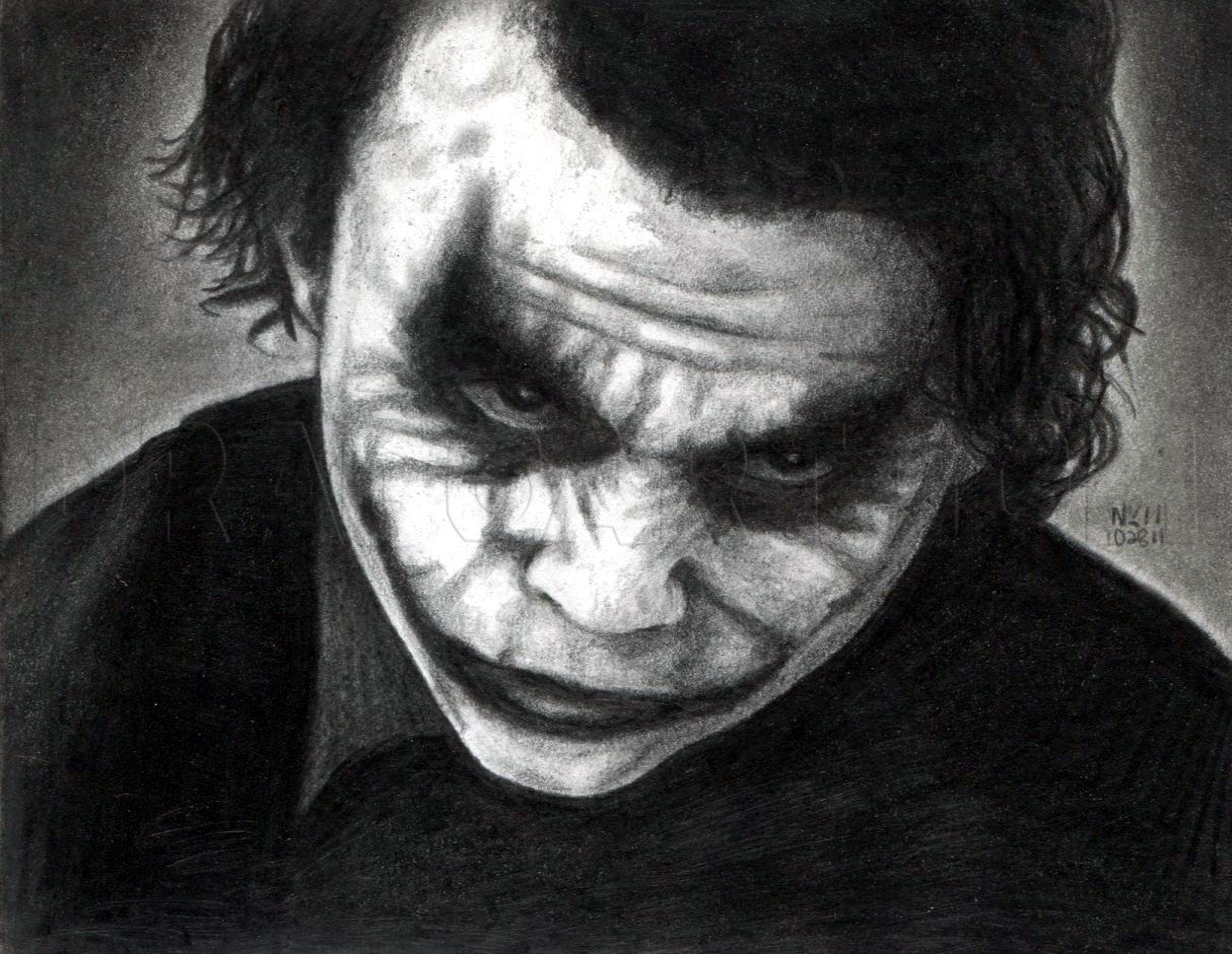 Wallpaper #5hlaLo8BtGB6xQ787pSE15 How to Draw the Joker Heath Ledger the Dark Knight Step by Step