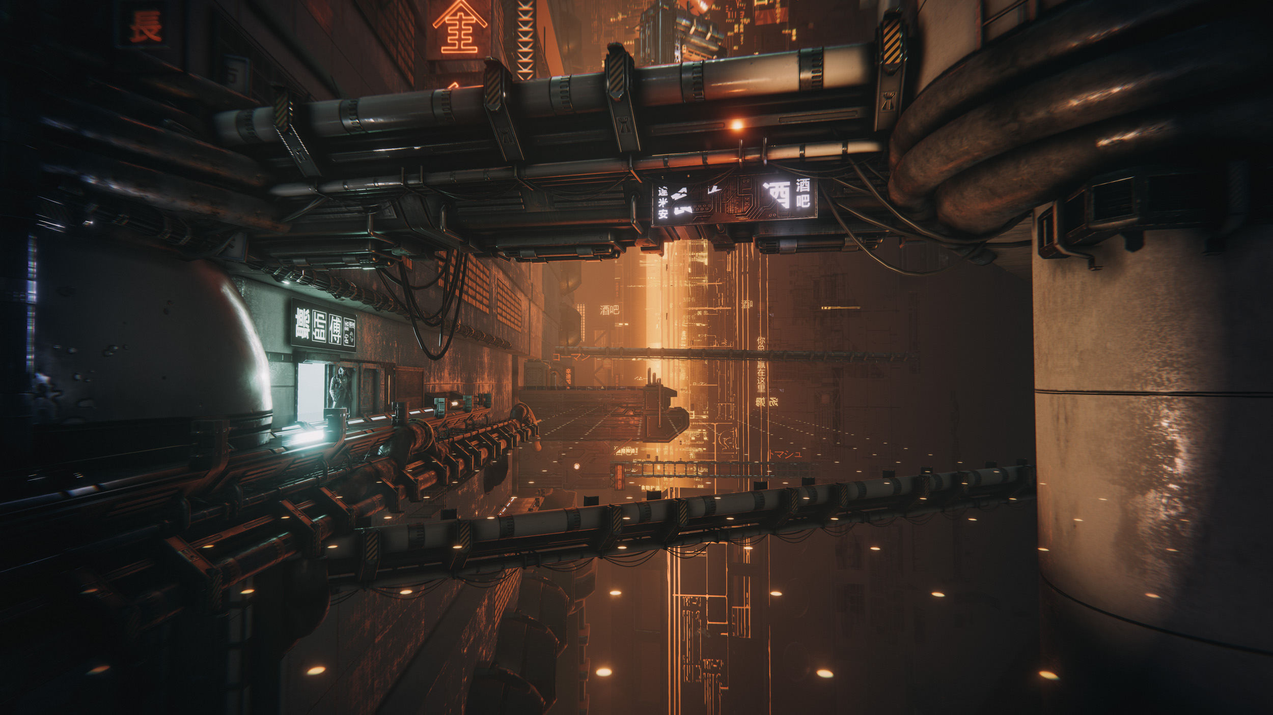 Wallpaper #_BnEHo8BtGB6xQ7843nS58 Here is What a Cyberpunk Next Gen Game Could Look Like in Unity Engine