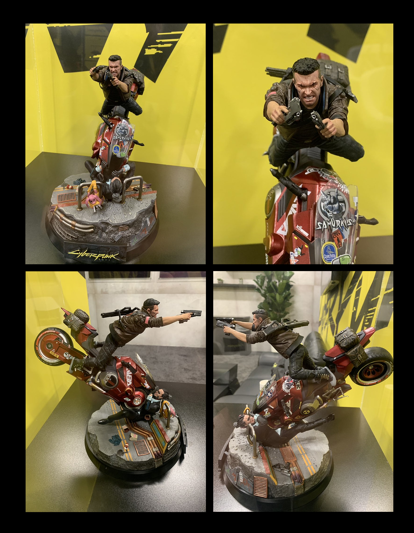 Wallpaper #rXPch44BFI5NbQkstiFg32 E3 2018 Cyberpunk 2077 Collectors Statue Figure Cyberpunk 2077