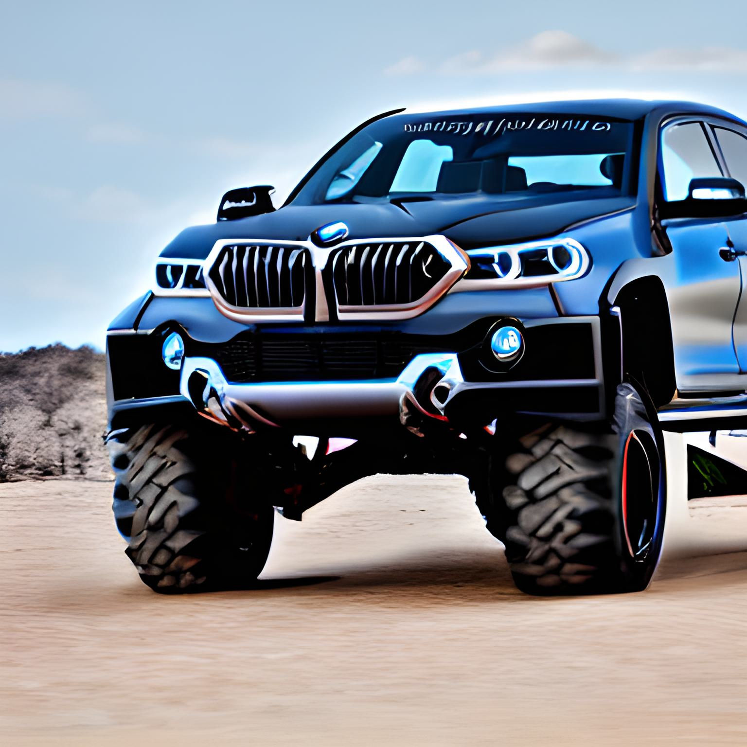 Wallpaper #VnT0wo4B_8f4nGFaOG-O26 BMW Trucks AI Art