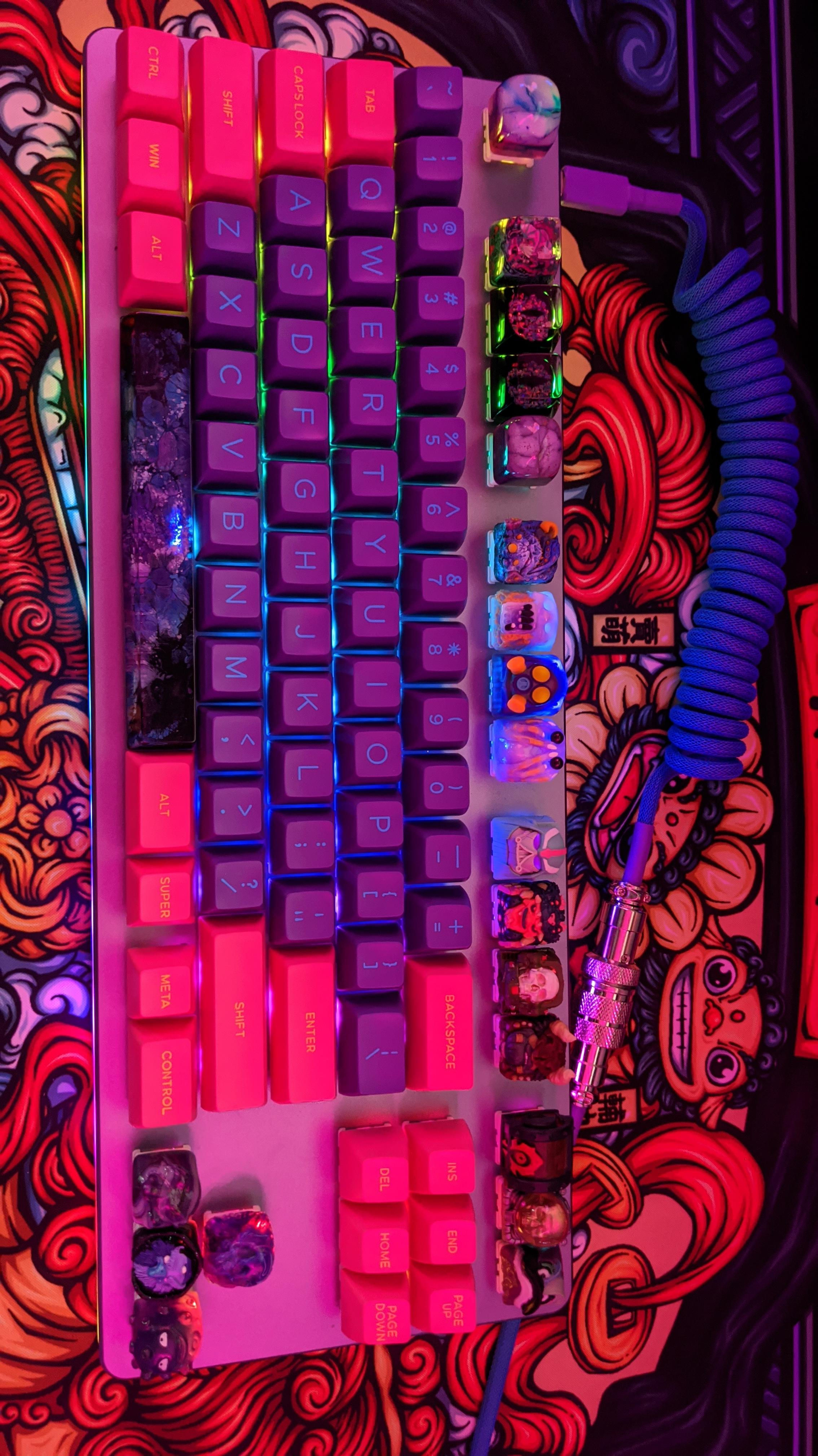 Wallpaper #I6WROJMBVBiSkHCaw44010 Cyberpunk Keyboard is Complete Rmechanicalkeyboards