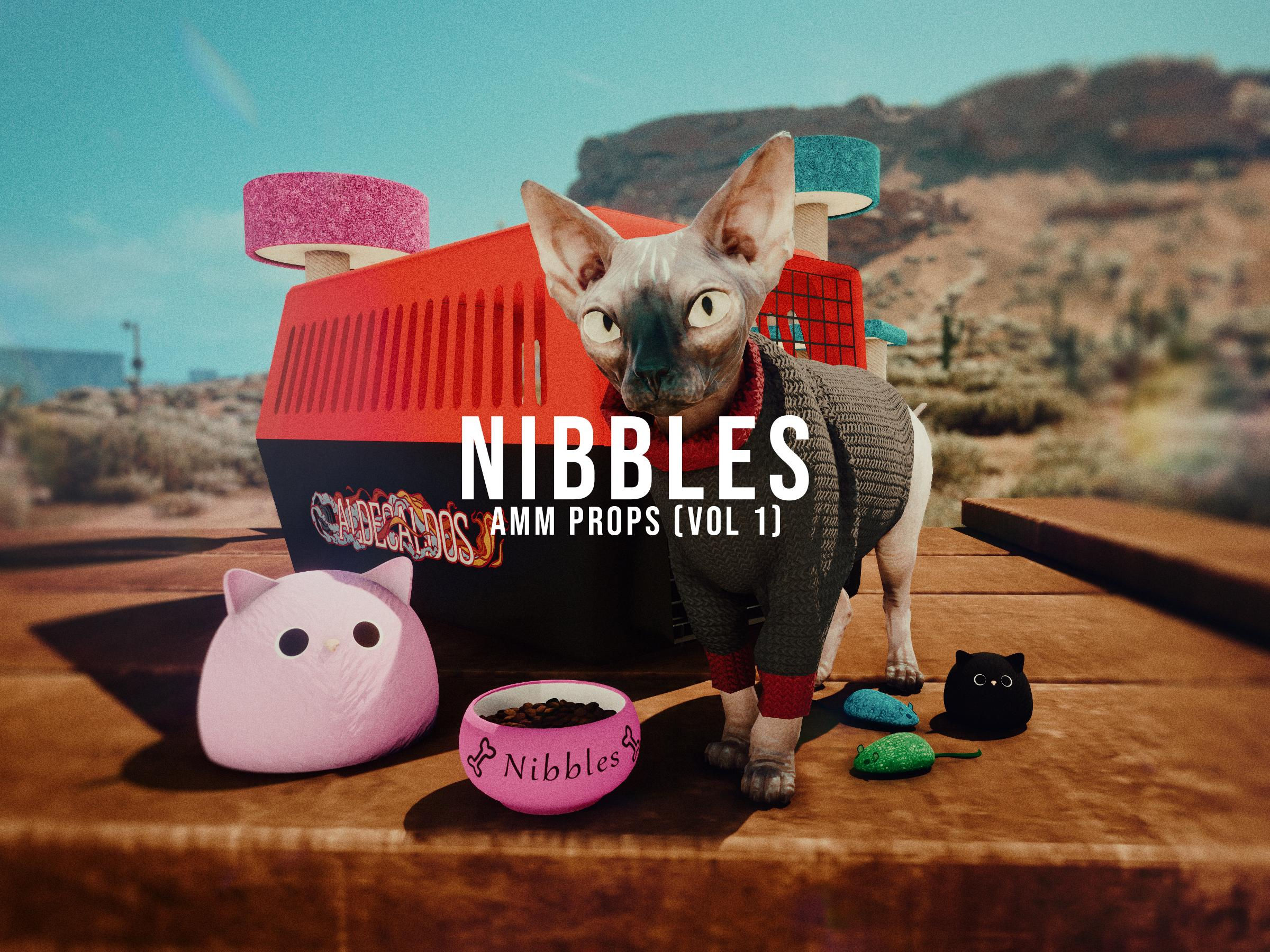 Wallpaper #2W0WaJcBycdYOYFTPW9J89 Nibbles Prop Pack Vol 1 Amm Props at Cyberpunk 2077 Nexus Mods and