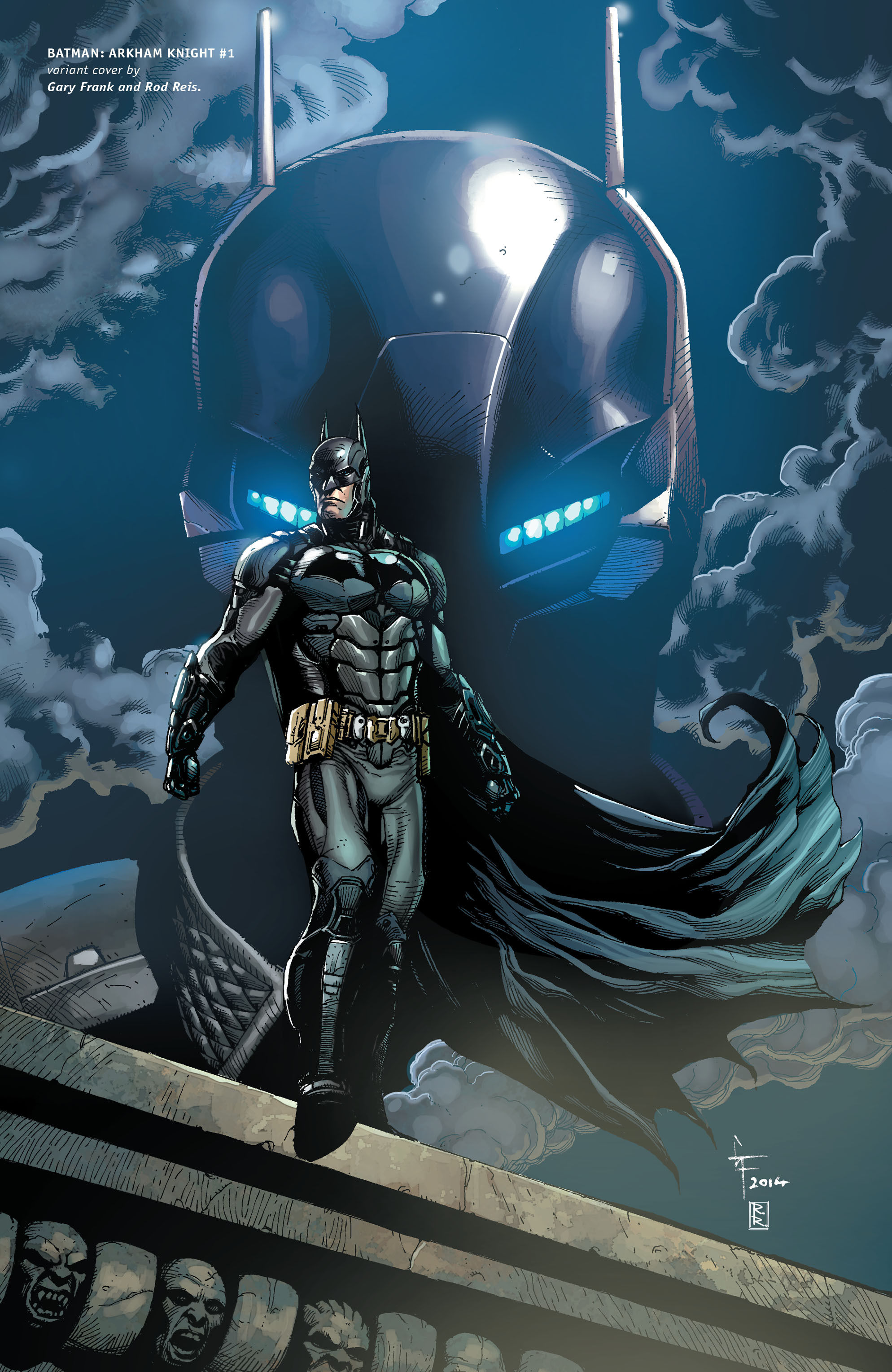 Wallpaper #vRnhK48BtGB6xQ78H46J0 Cover Batman Arkham Knight 1 Variant Cover by Gary Frank and Rod
