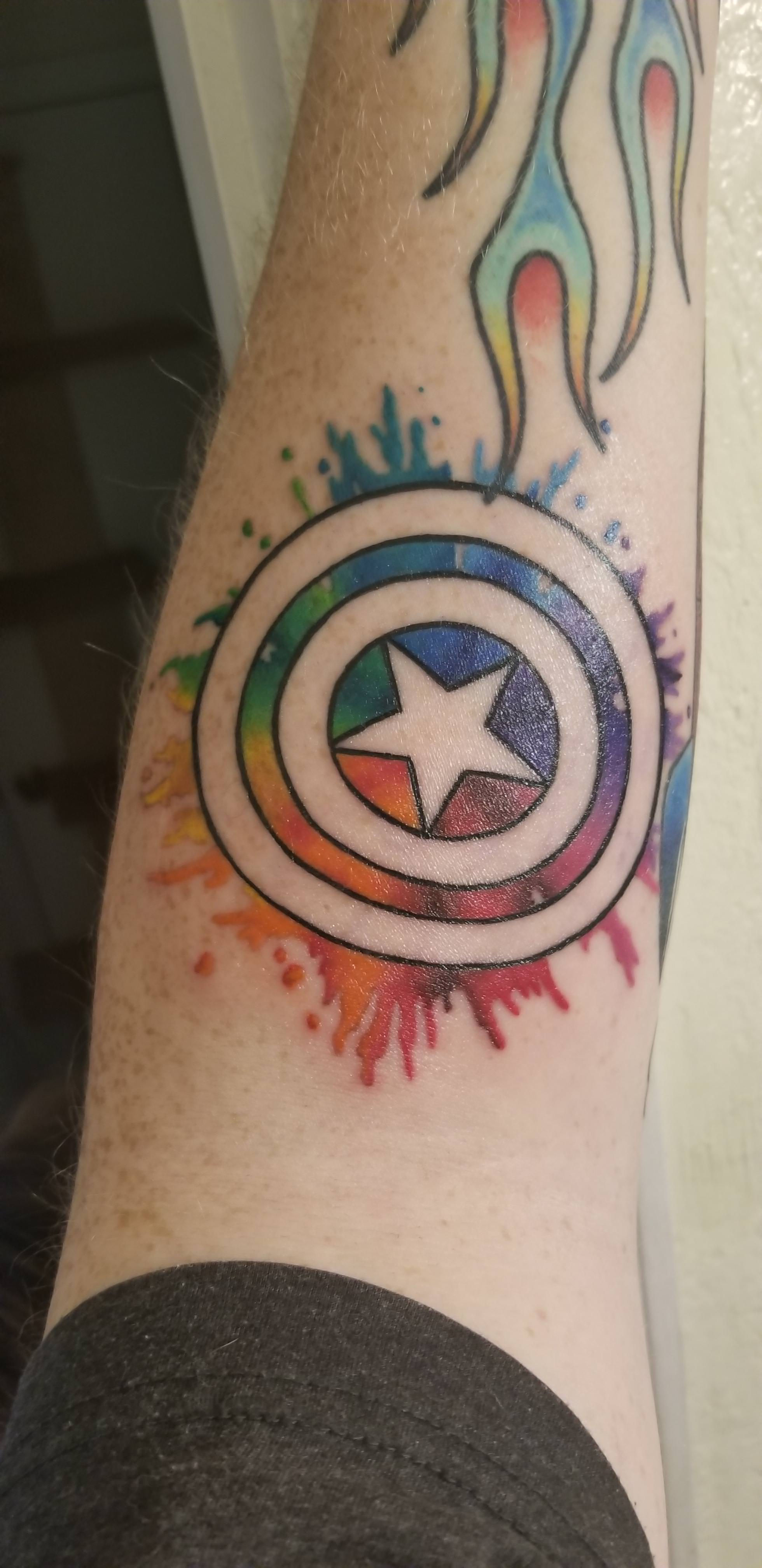 Wallpaper #F1hSNJMBzN9vxX34lzxJ161 Always Wanted a Captain America Tattoo Finally Got One Bonus Infinity