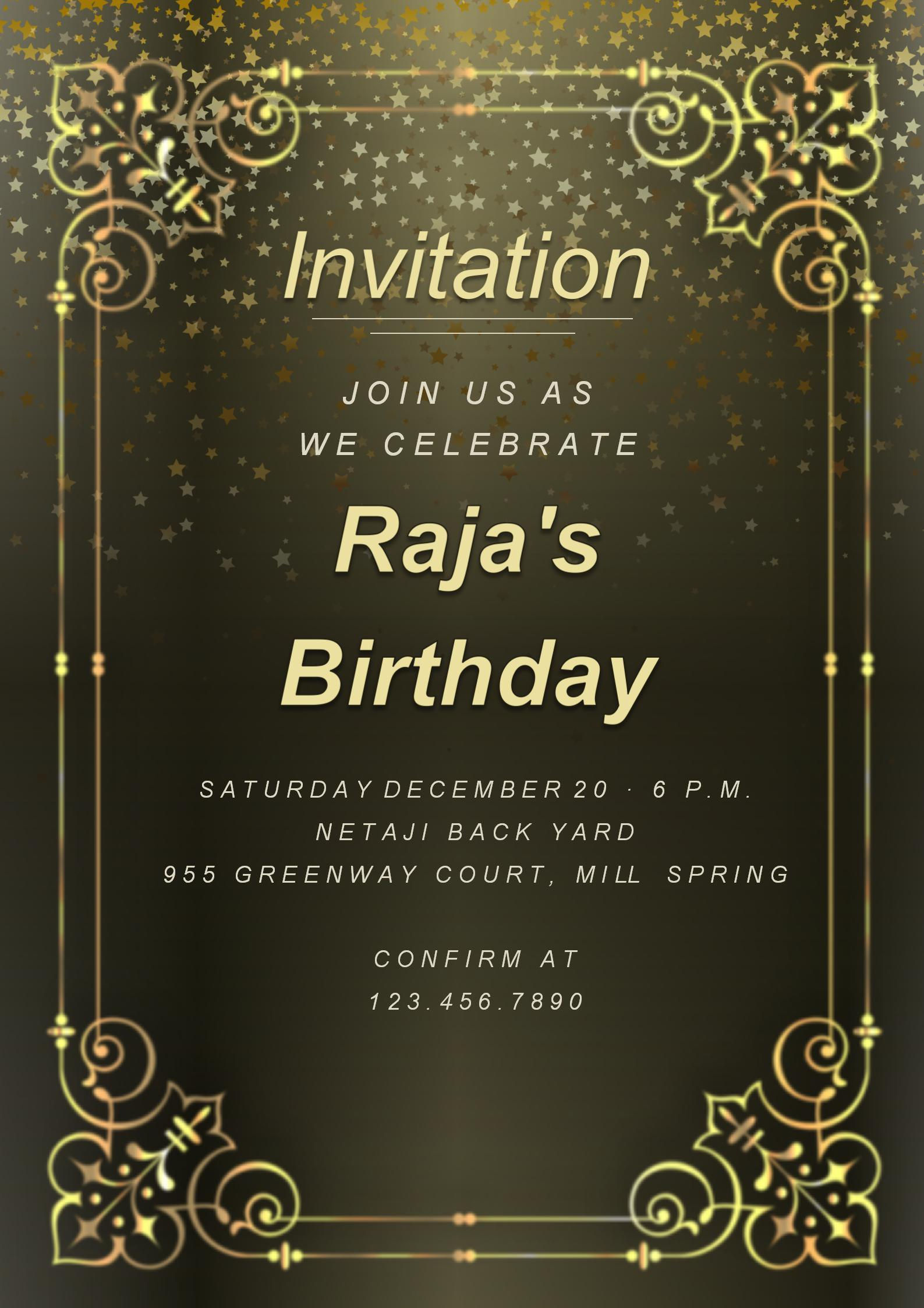 Wallpaper #9afa6 11th Birthday Invitation Templates