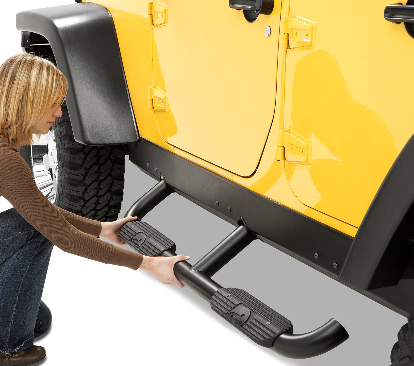 Wallpaper #4664c Mopar Factory Sahara Side Steps for 18 Up Jeep Wrangler Jl Unlimited