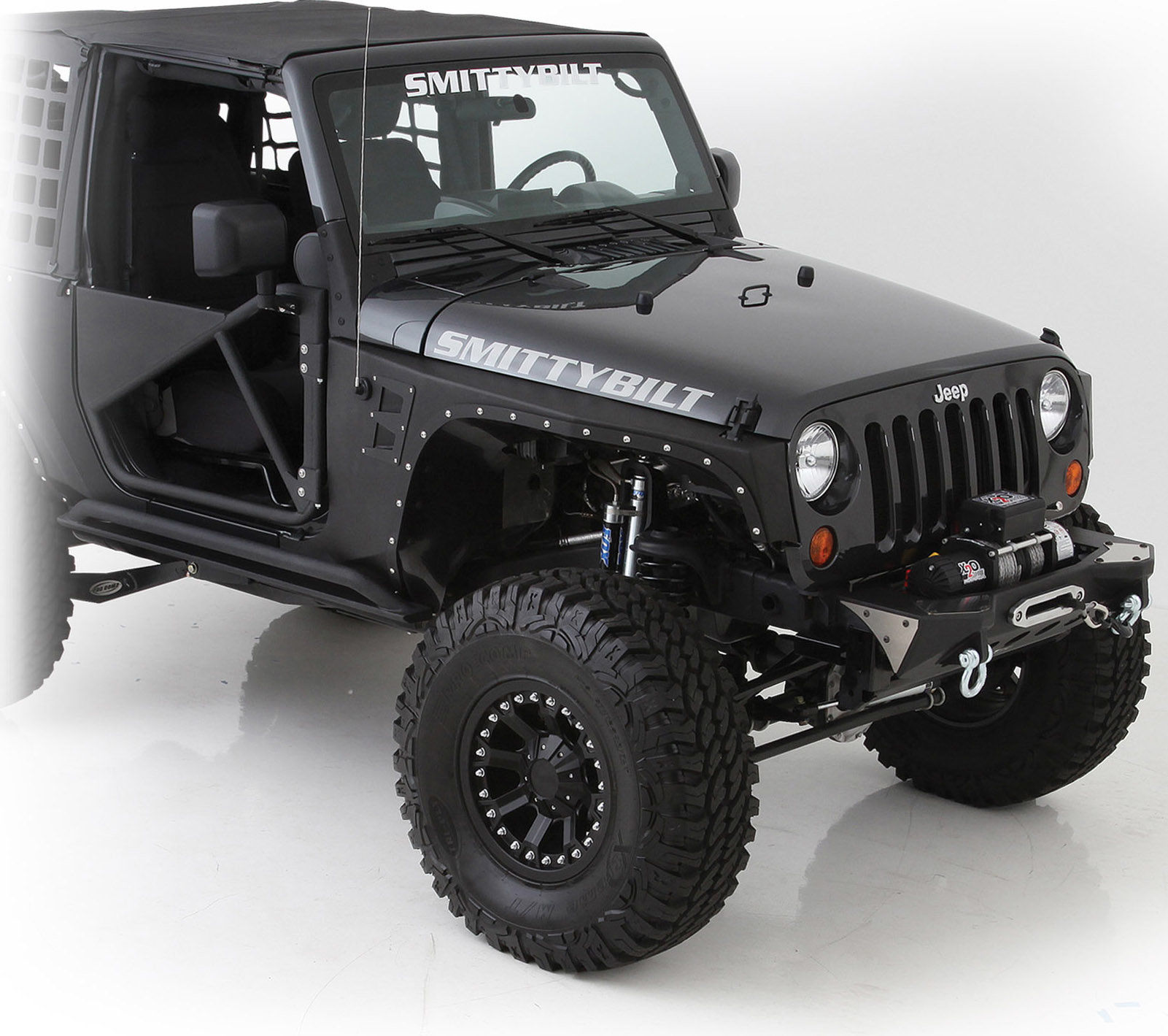 Wallpaper #KqloiZcBxbDgA0RlWPCw38 Smittybilt 76880 Xrc Armor Front Fenders for 07 17 Jeep Wrangler