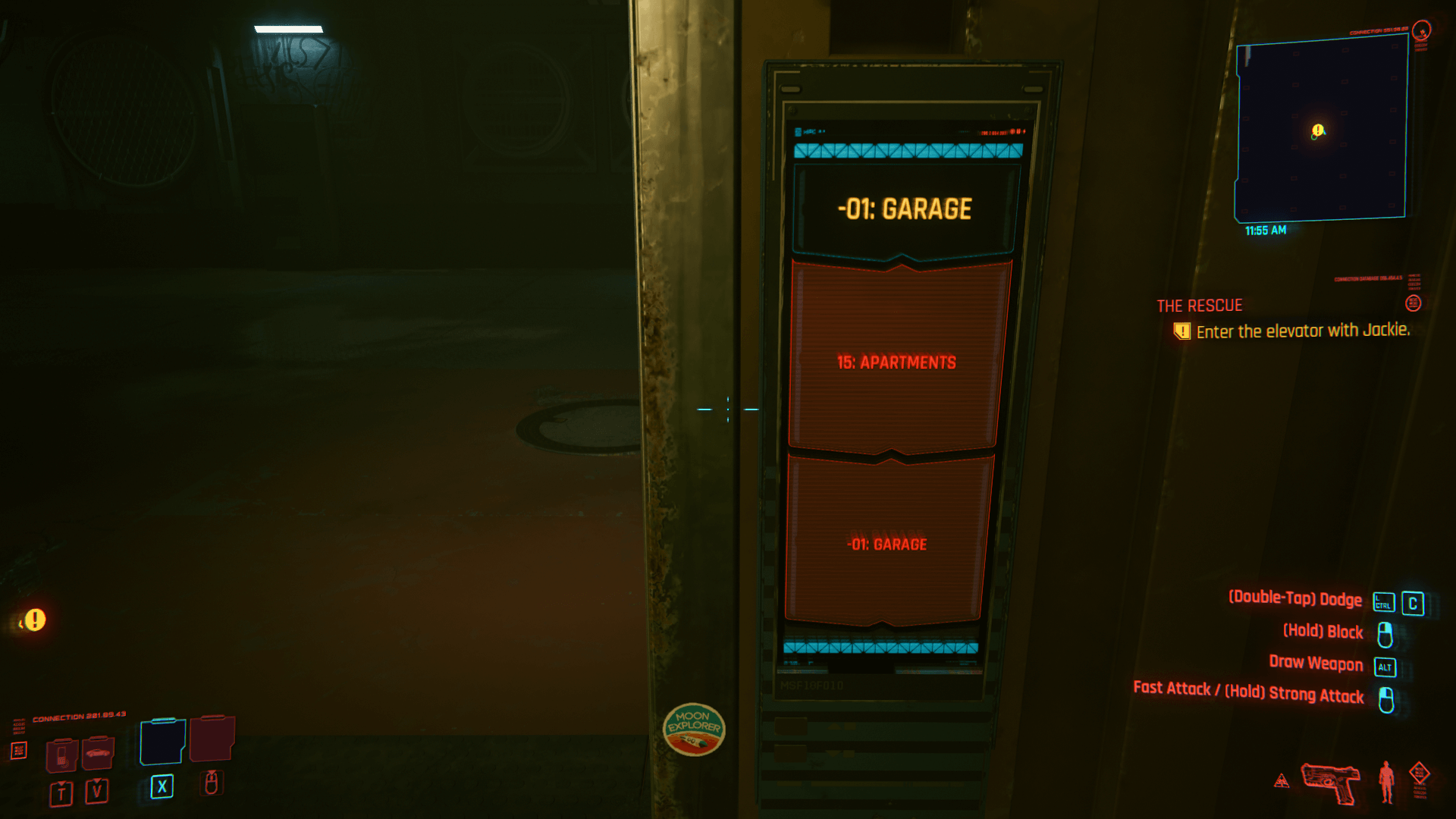 Wallpaper #ghlNMo8BtGB6xQ78zpe61 Elevator Cyberpunk 2077 Interface in Game