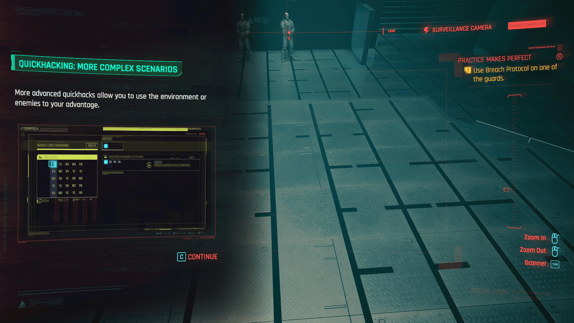 Wallpaper #2hmqHo8BtGB6xQ78w3kT46 Quickhacking Cyberpunk 2077 Interface in Game