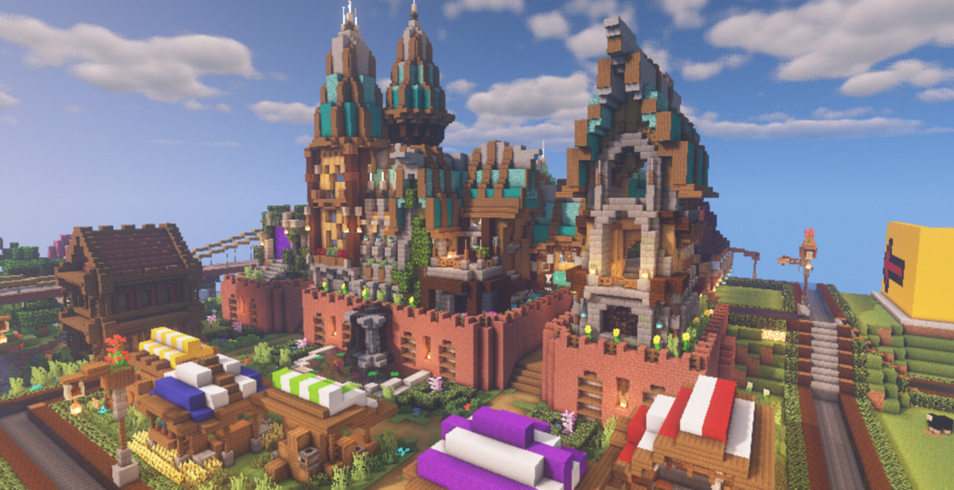 Wallpaper #_WhAFpMBSpphPi3-HAox22 Gotham City Minecraft Map