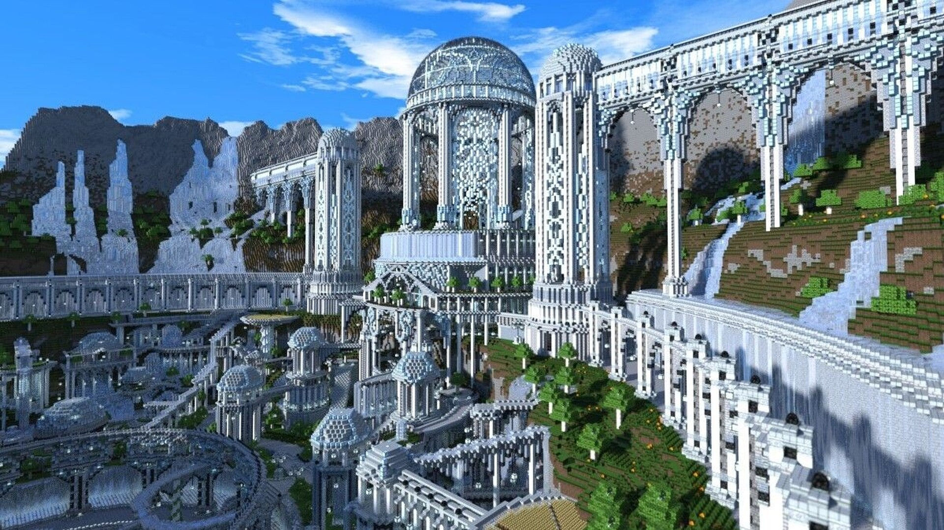 Wallpaper #QGdH75IBSpphPi3-r2Gt167 My Builds Minecraft Map
