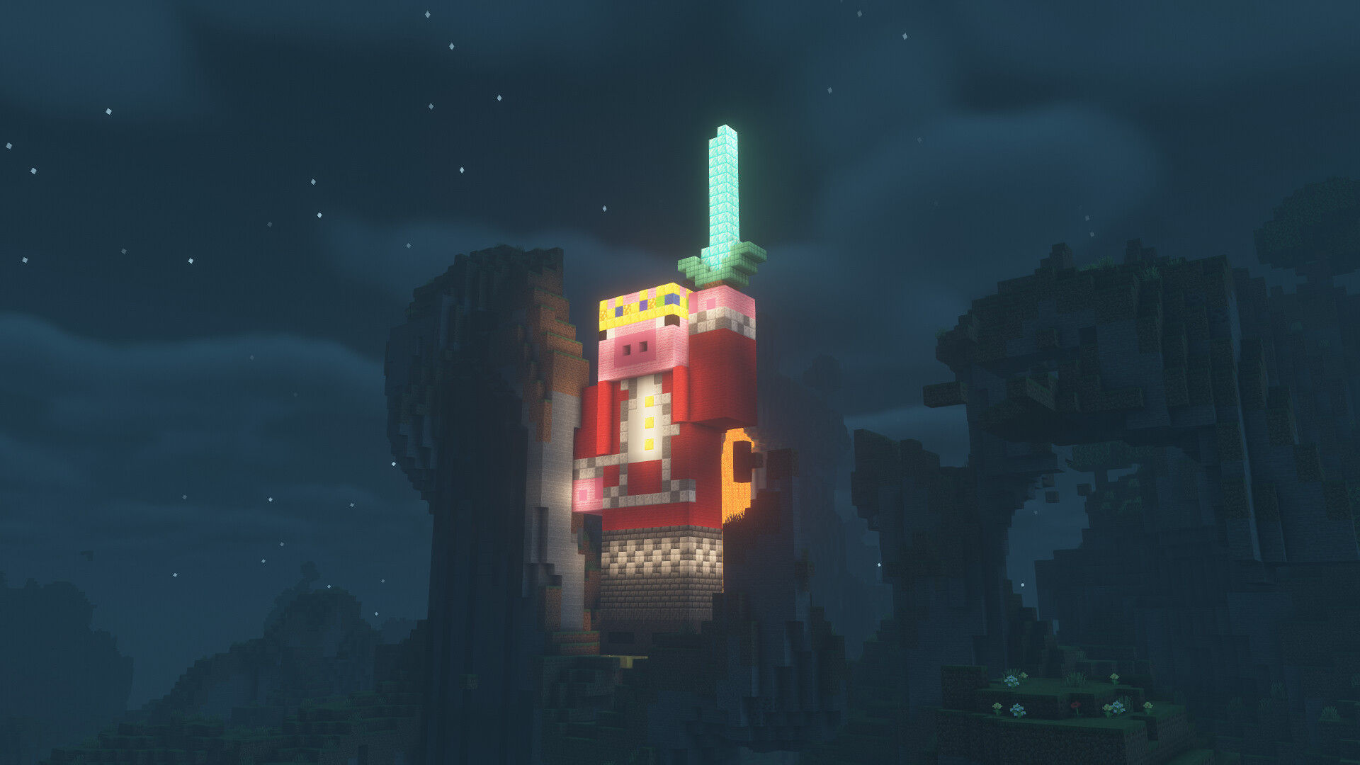 Wallpaper #xRdlPpMBPLD5_VENqd9N48 Tribute to Technoblade by Taskforce77 Minecraft Map