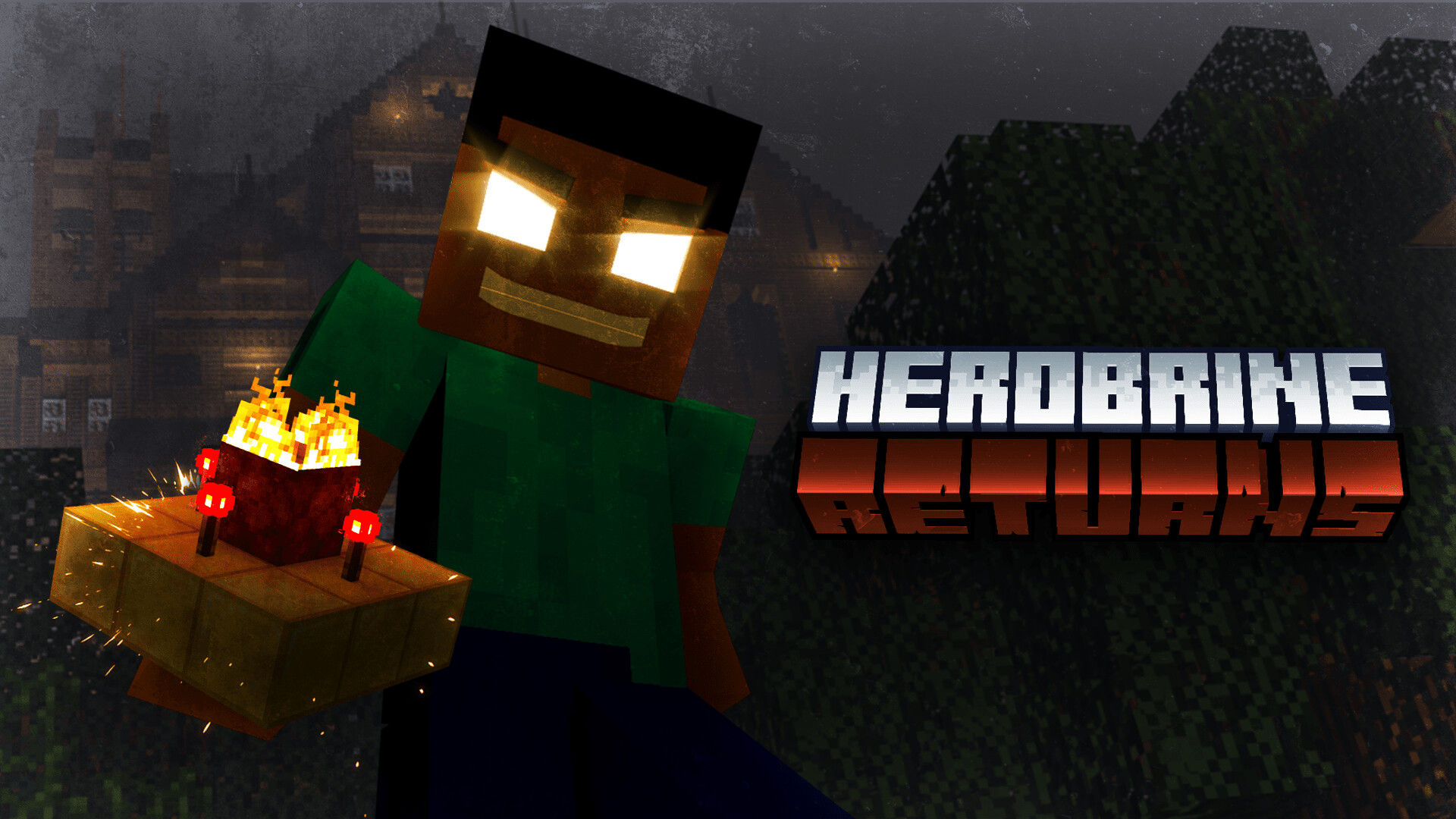 Wallpaper #a2coCpMBSpphPi3-tNPo35 Official Herobrine Returns True Origin of Herobrine Minecraft Mod