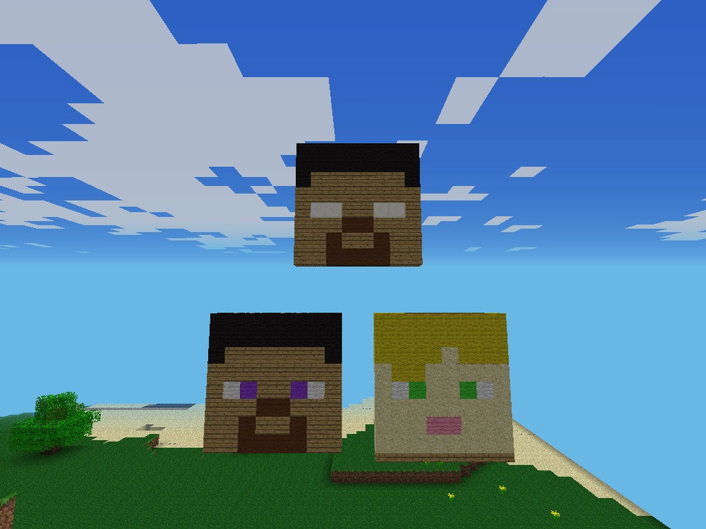 Wallpaper #a2coCpMBSpphPi3-tNPo18 Steve Alex and Herobrine C O N T E S T Minecraft Blog