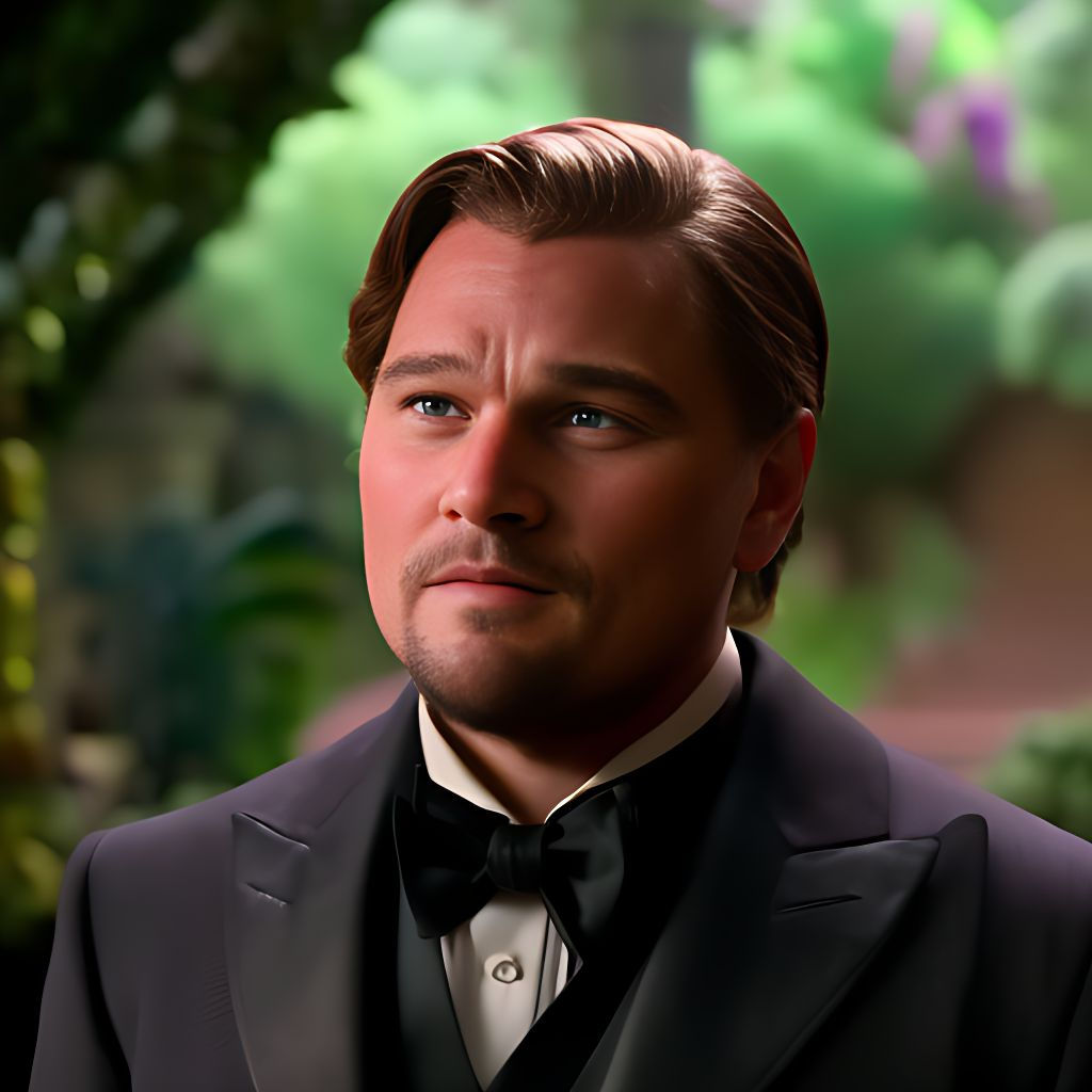 Wallpaper #Vmcg6ZIBSpphPi3-lEA2132 Davidparke Leonardo Dicaprio Pointing at the Haunted Mansion at Disneyland