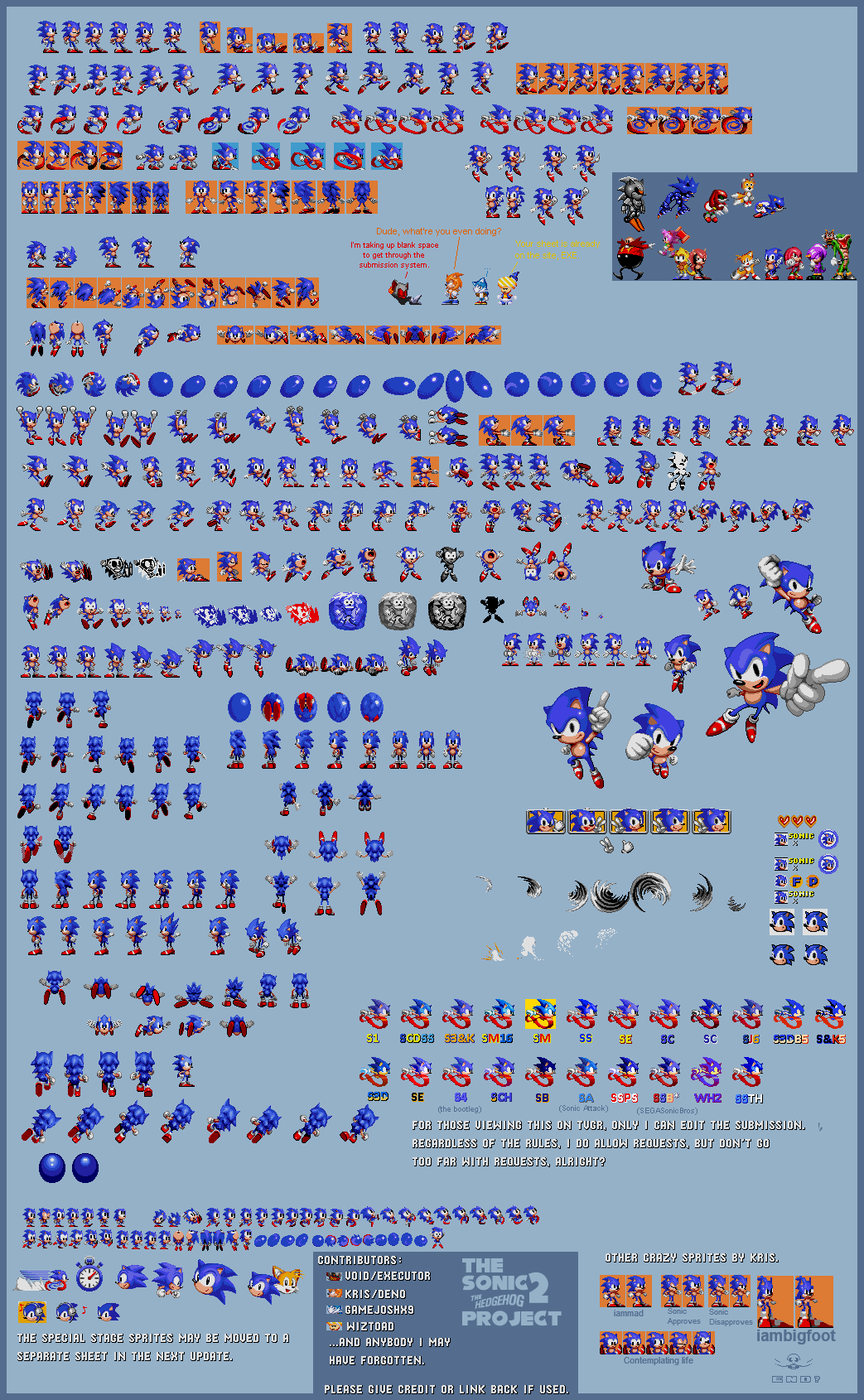 Wallpaper #cc85f Custom Classic Sonic Sprite Sheet by Adanishedgehog2011 on Deviantart