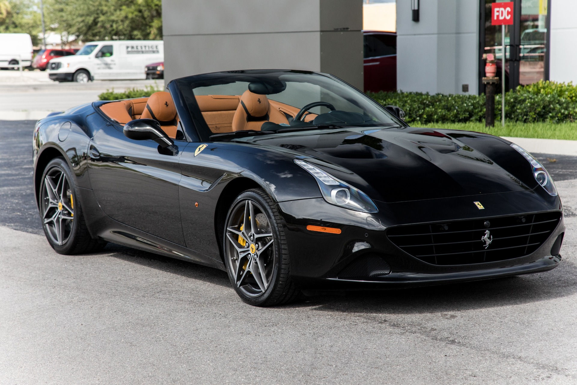 Wallpaper #ec55a Brushed Bronze Strasse Rims Transform Black Ferrari California into