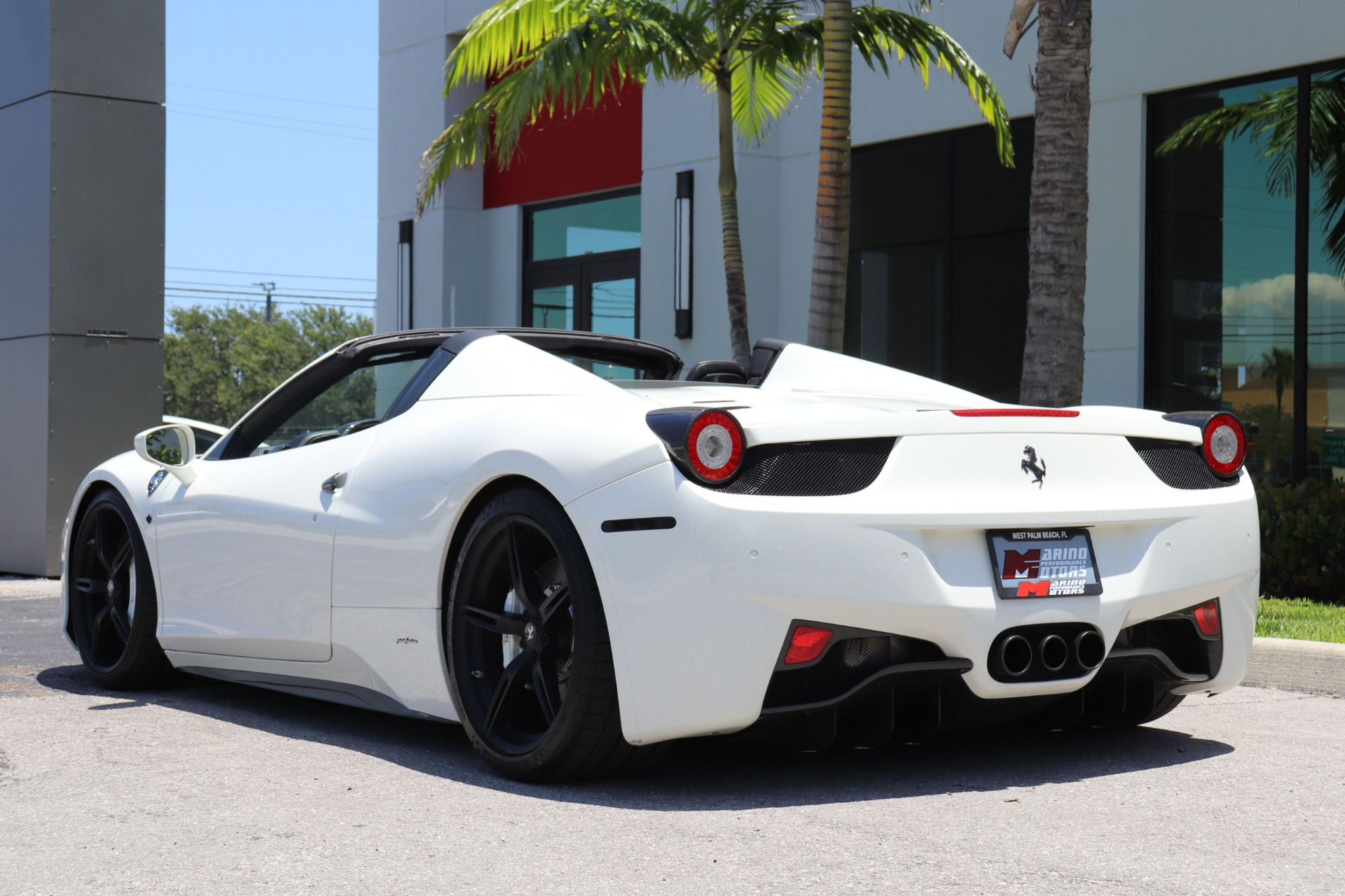 Wallpaper #bWh9GZMBSpphPi3-yRe672 Ferrari 458 White Convertible