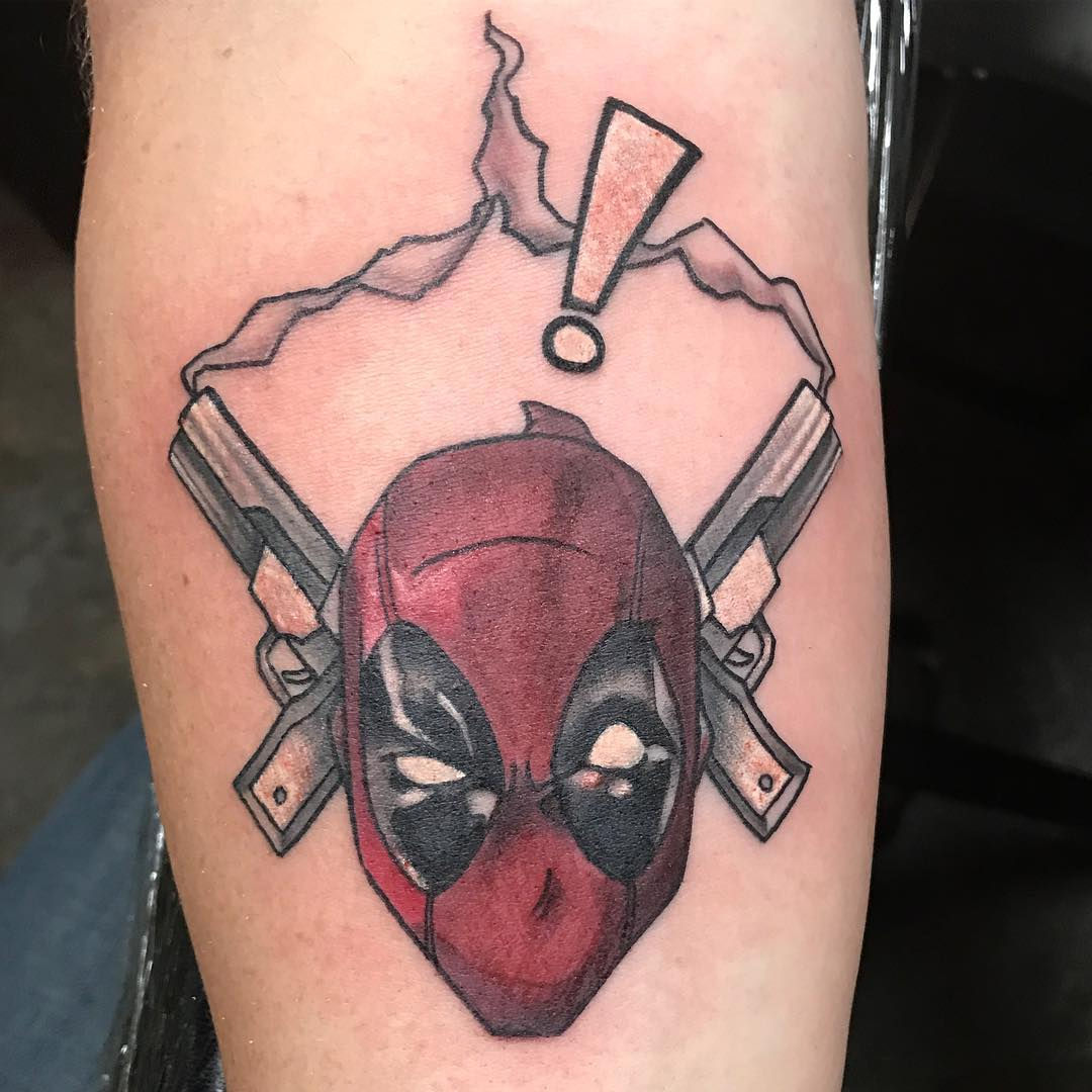 Wallpaper #9130c Marvel Tattoo Photo by Gus H Tattoo on Instagram Deadpool