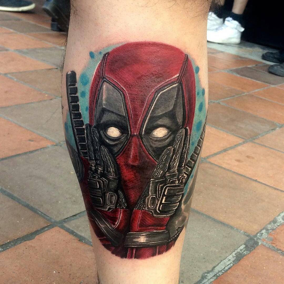 Wallpaper #9130c Marvel Tattoo Photo by Gus H Tattoo on Instagram Deadpool