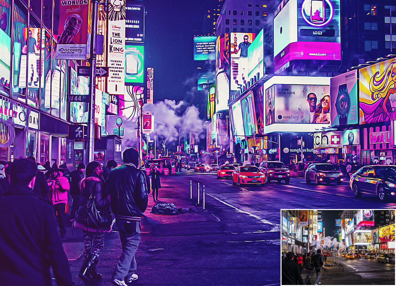 Wallpaper #3mdcE5MBSpphPi3-X_-p167 Cyberpunk Effect Photoshop Action Filtergrade