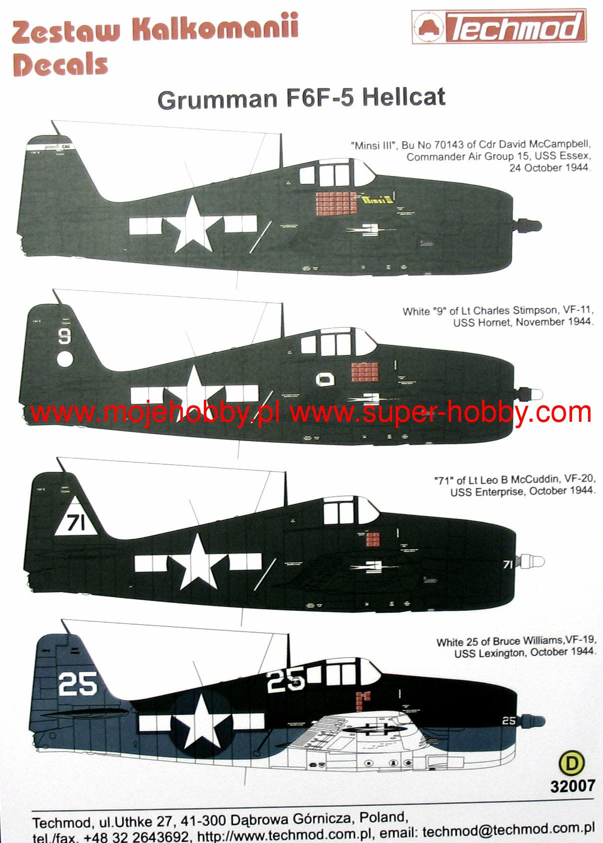 Wallpaper #3h21K5MBlOZrFDOkrMcw190 Grumman F6f 5 Hellcat Techmod 32007