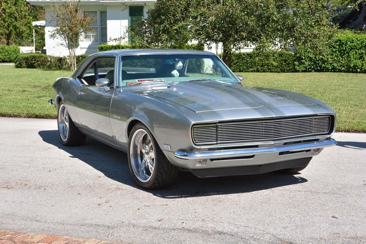 Wallpaper #xkW4qY4B7YBJg1BVh6eP28 Resto Mod 1968 Chevrolet Camaro Ss Hardtop Custom for Sale