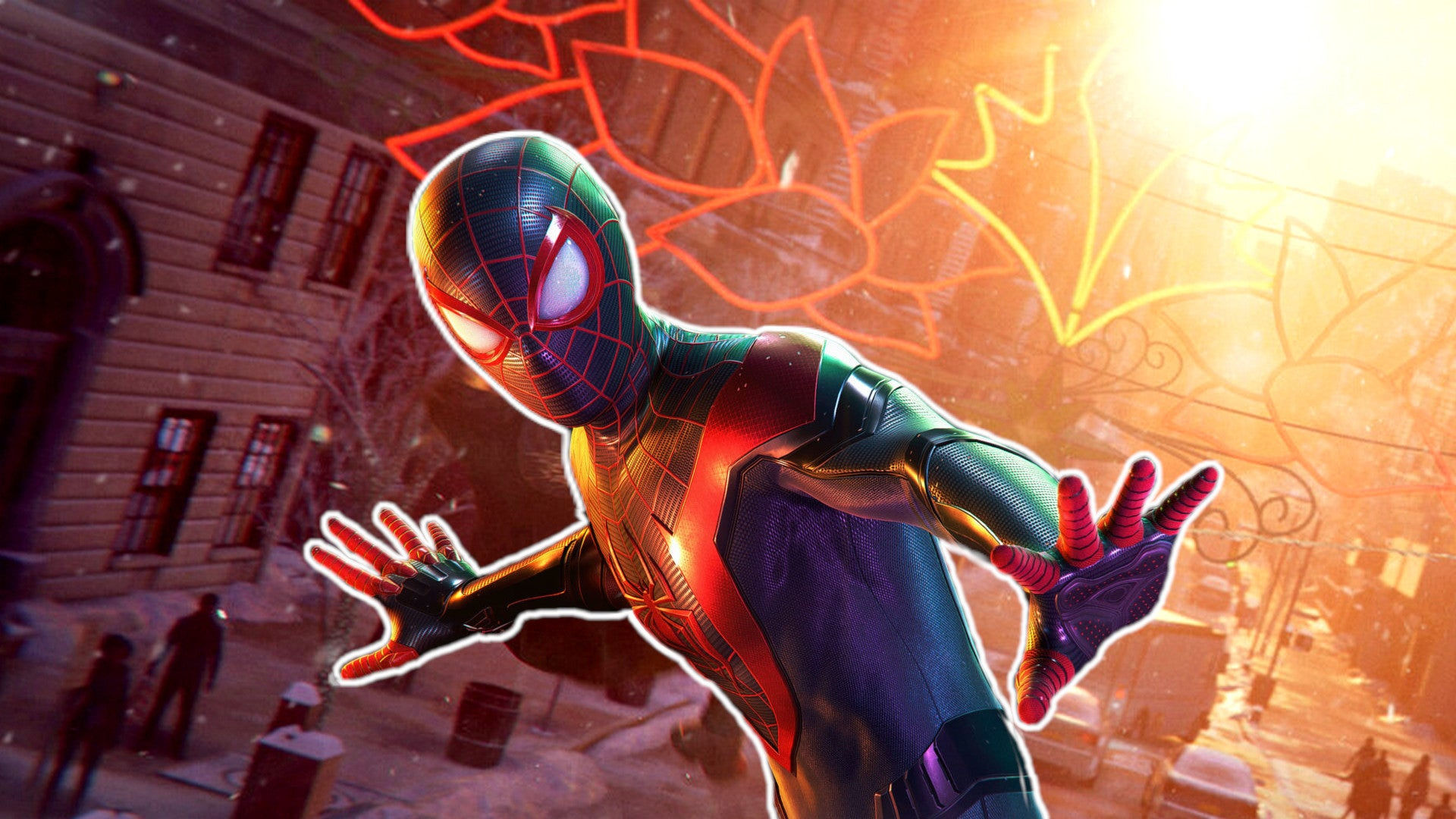 Wallpaper #k2cR5pIBSpphPi3-9TJH182 Spider Man Miles Morales Zeigt Sich Im Allerersten Trailer Zurpc