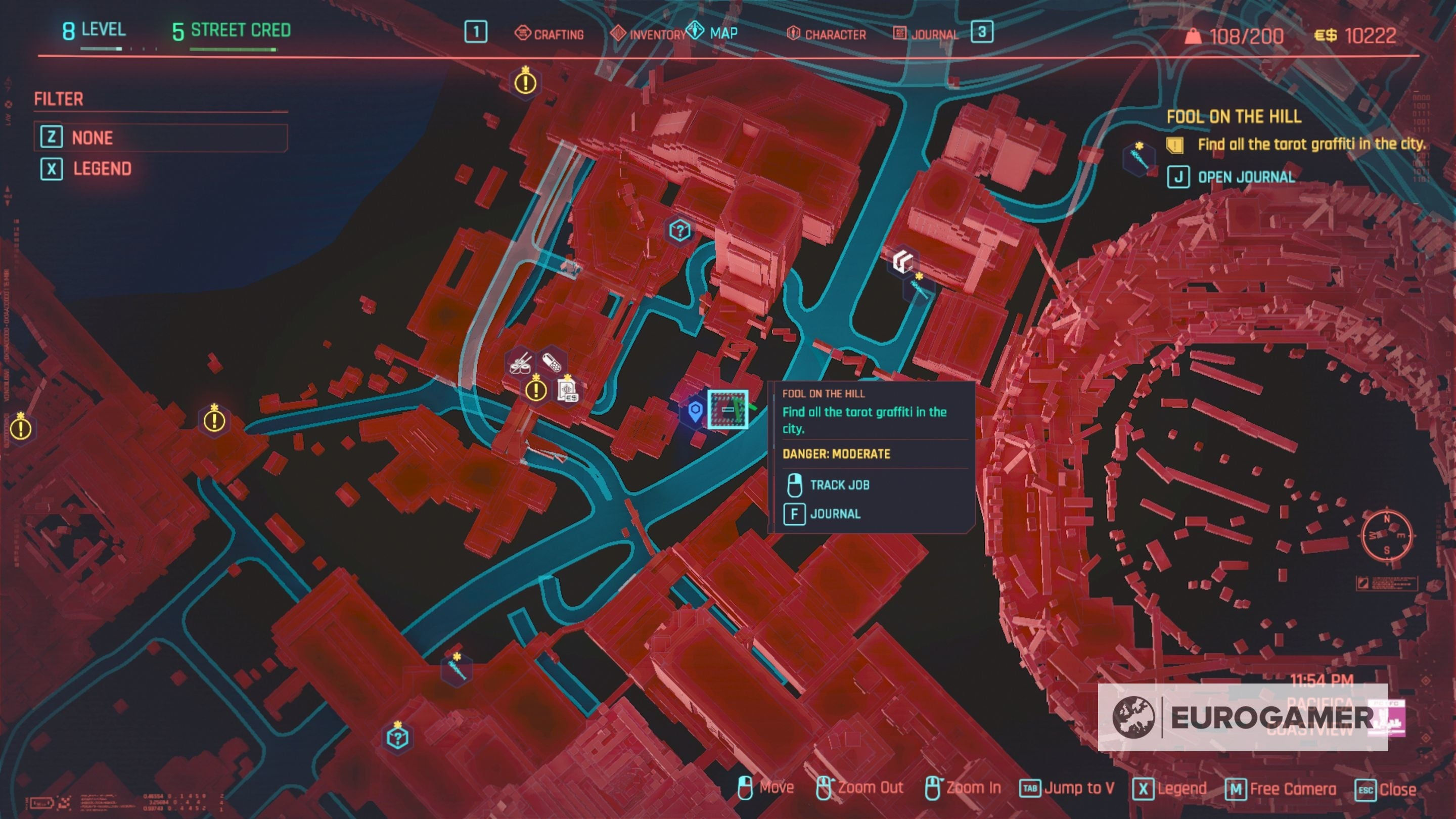 Wallpaper #BP_Qa5MB3lSXT3zUauka163 Cyberpunk 2077 Tarot Card Locations for Fool on the Hill Explained