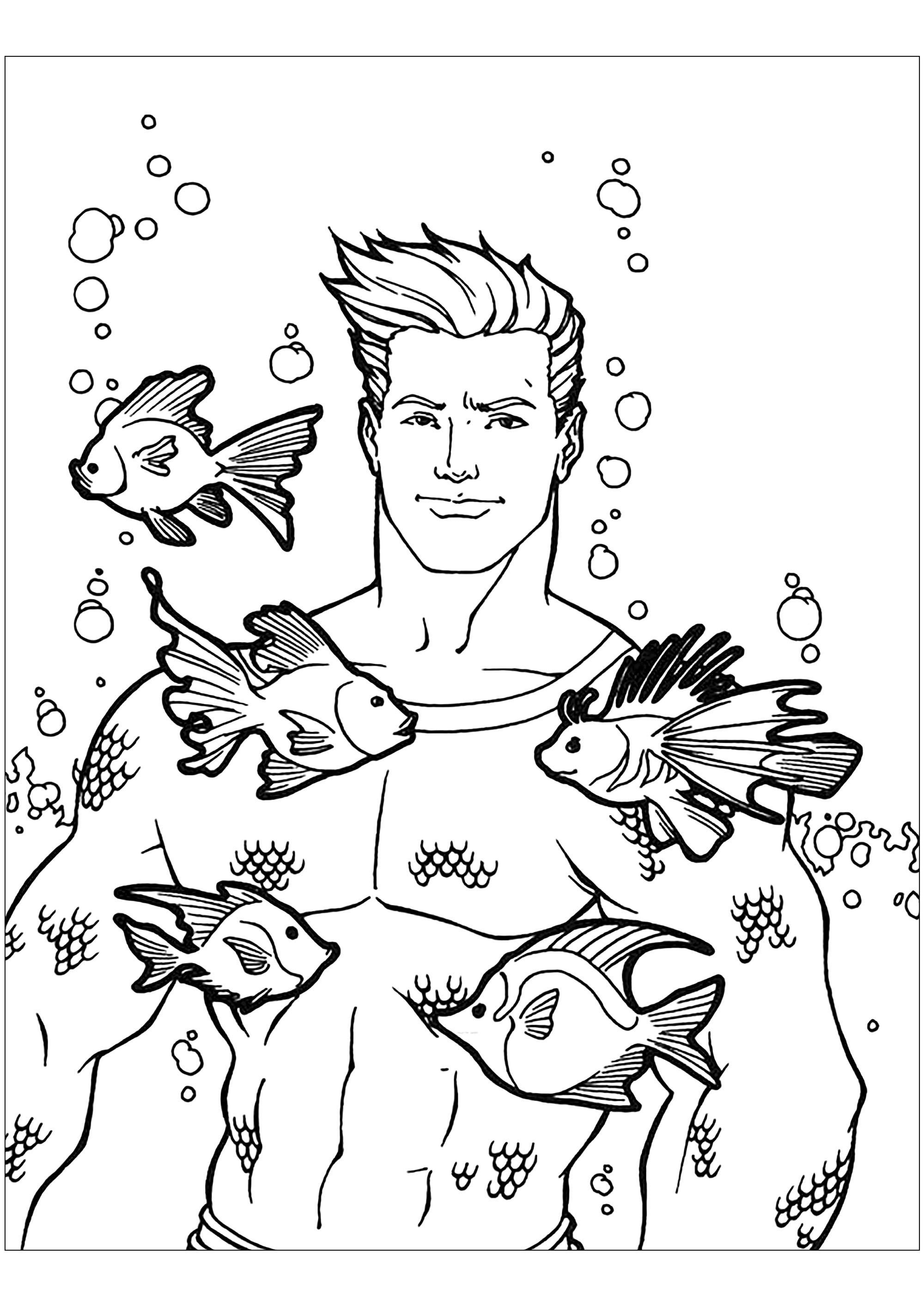 Wallpaper #909c6 Aquaman Coloring Pages Free Coloring Pages Wonder Day Coloring