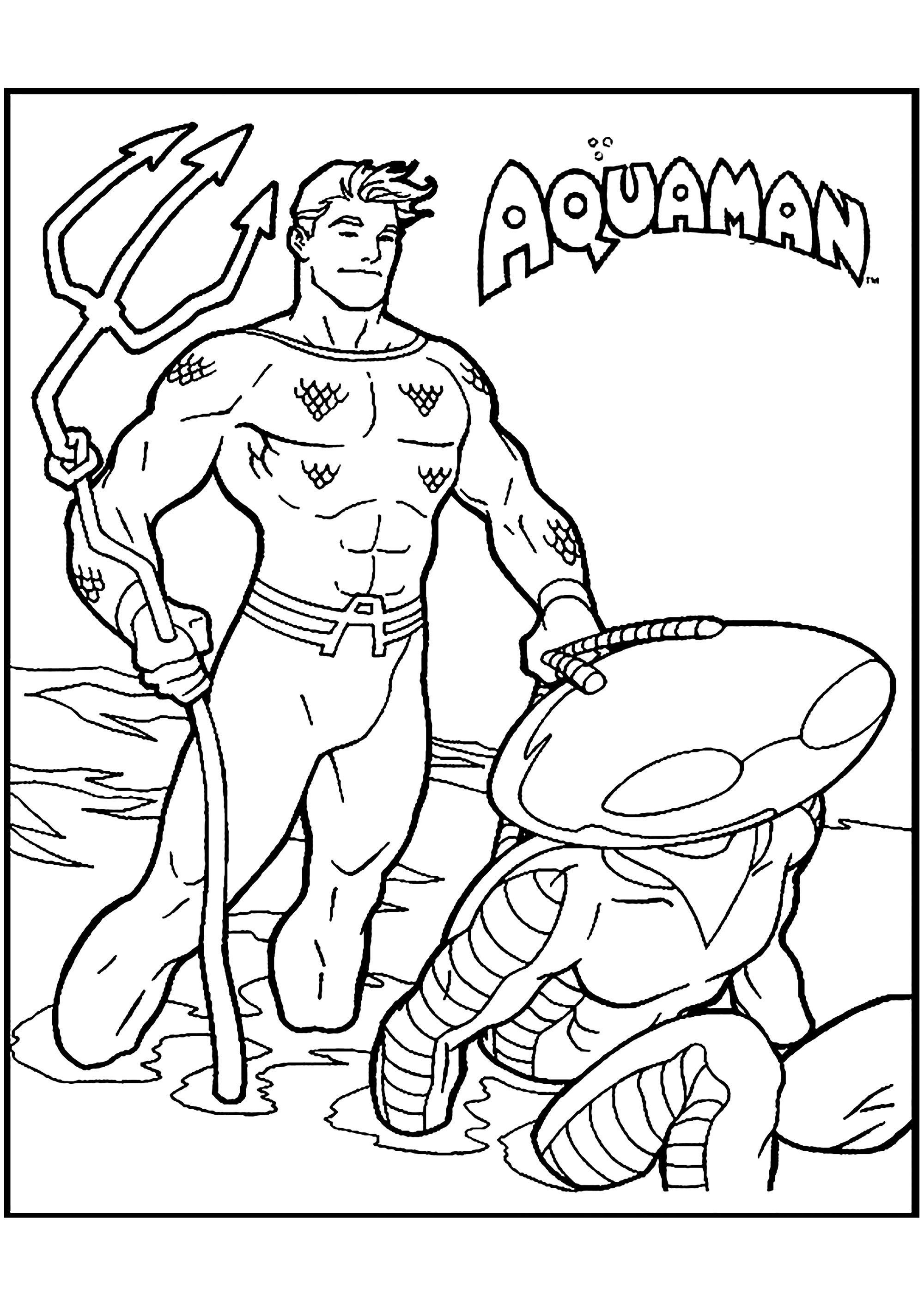 Wallpaper #909c6 Aquaman Coloring Pages Free Coloring Pages Wonder Day Coloring