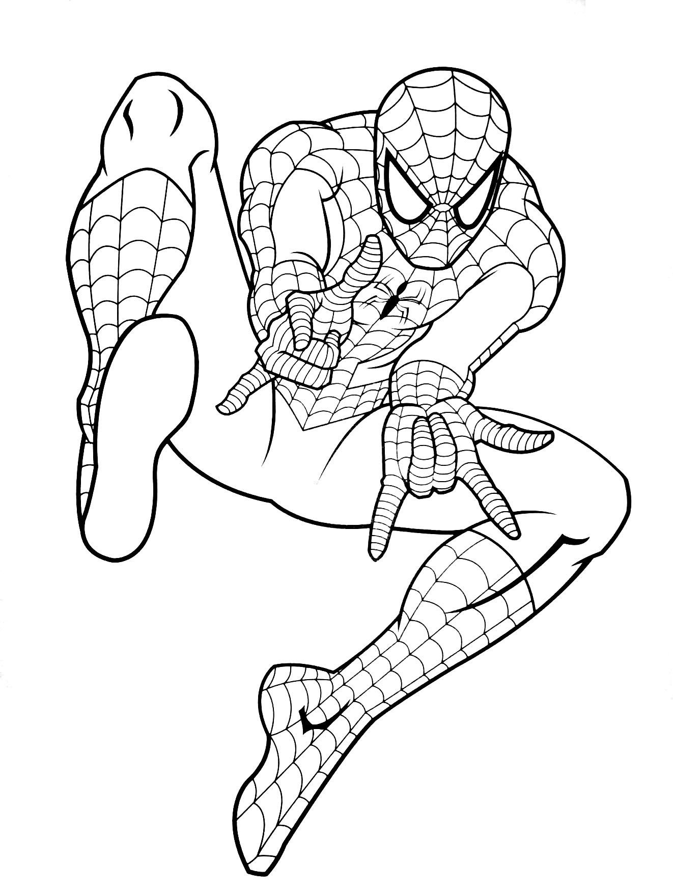 Wallpaper #z4tEc5cBcm9NJah-InTX158 Spiderman Coloring Page for Kids Spider Man Coloring Pages