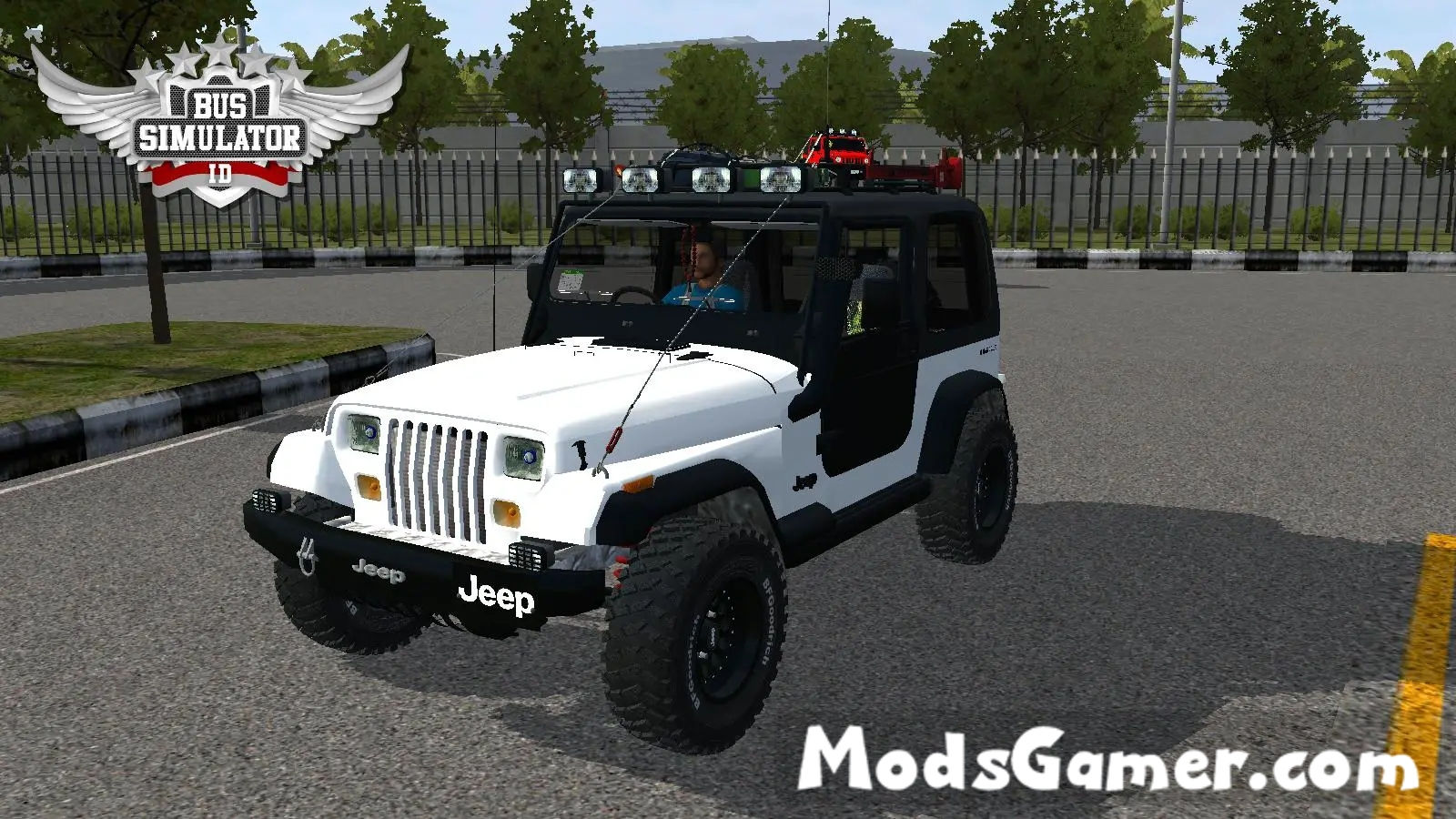 Wallpaper #ZGev7JIBSpphPi3-wVRN281 1986 Jeep Wrangler Mod Mods for Bus Simulator Indonesia Bussid