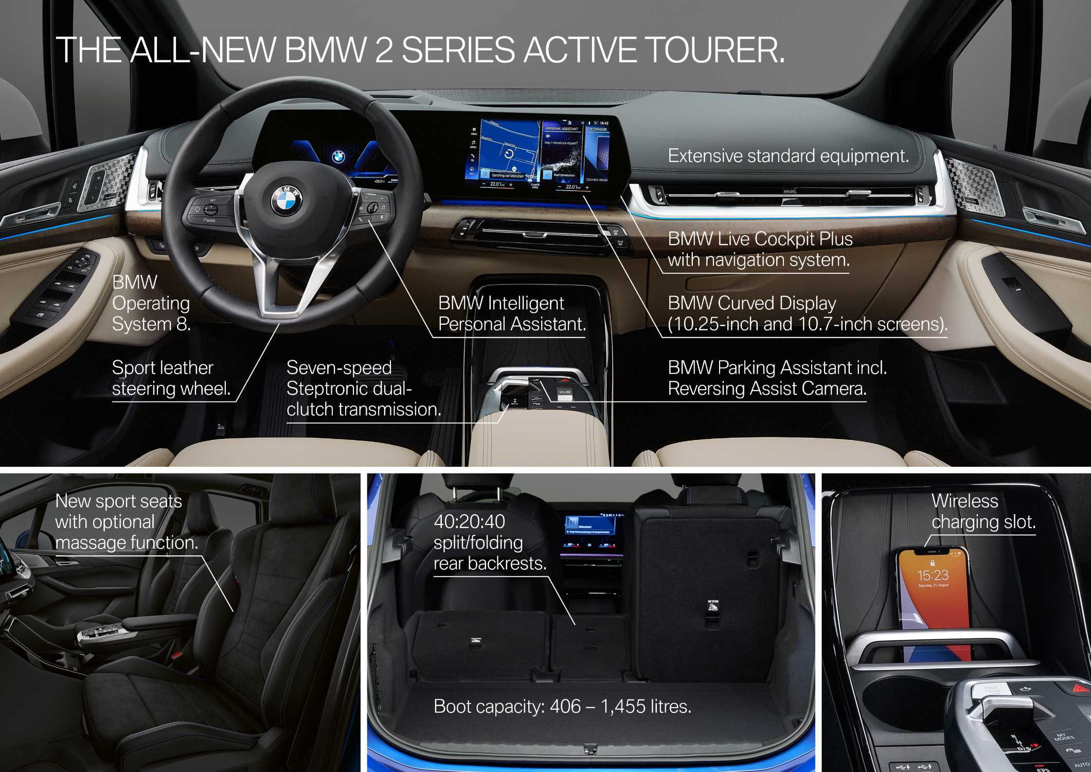 Wallpaper #msYGM5MBVgN6TXj643dI231 The All New BMW 2 Series Active Tourer