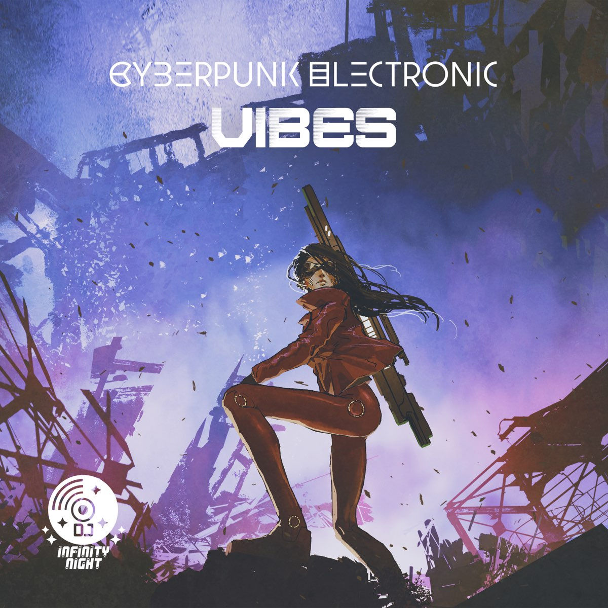 Wallpaper #CBk3Ao8BtGB6xQ78yEpe19 Cyberpunk Electronic Vibes Futuristic Dark Electro Beats by Dj