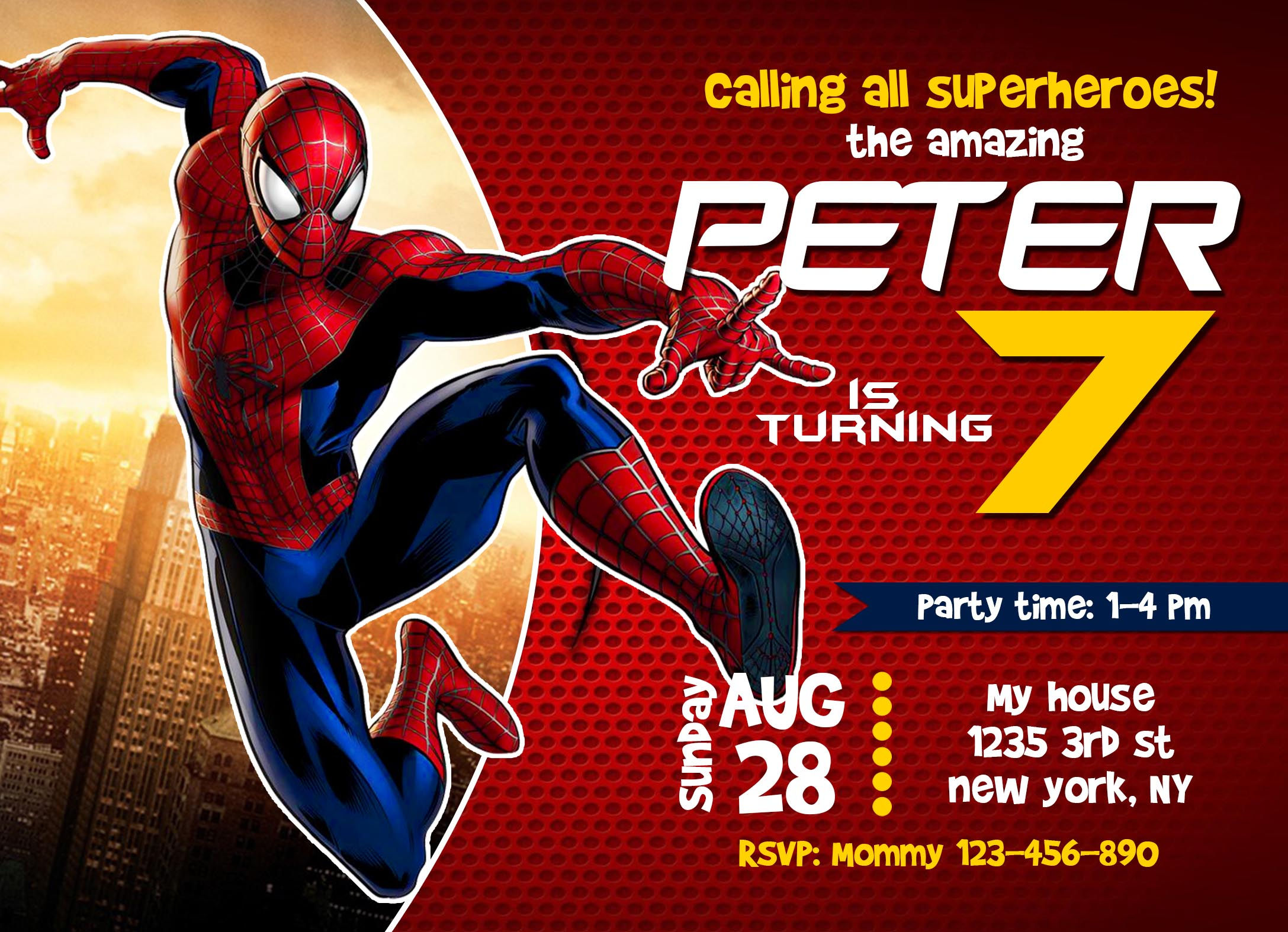 Wallpaper #ORk9Oo8BtGB6xQ78dKxl16 25 Best Ideas Personalized Spiderman Birthday Invitations Home