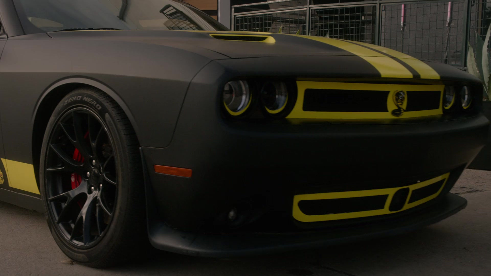 Wallpaper #jmelDJMBSpphPi3-s99F75 Dodge Challenger Car in Cobra Kai S05e05 Extreme Measures 2022