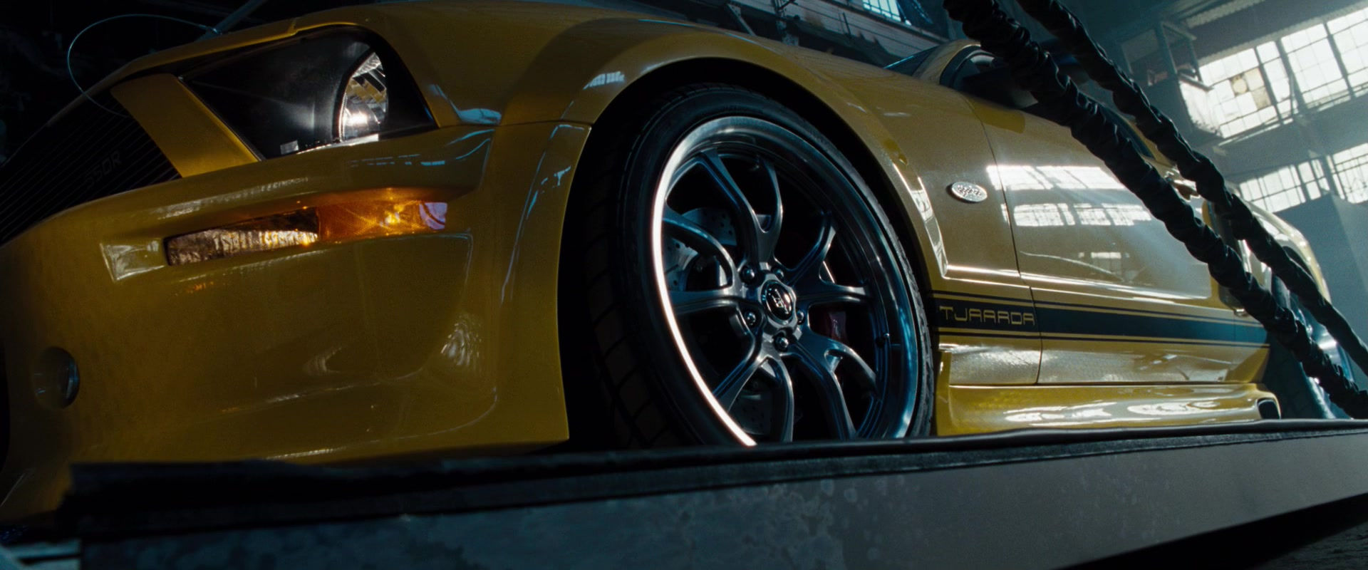 Wallpaper #LJ9kWZMBcUVgGJNoqrJ0144 Ford Mustang GT 550r Tjaarda Yellow Car in Fast Furious 2009