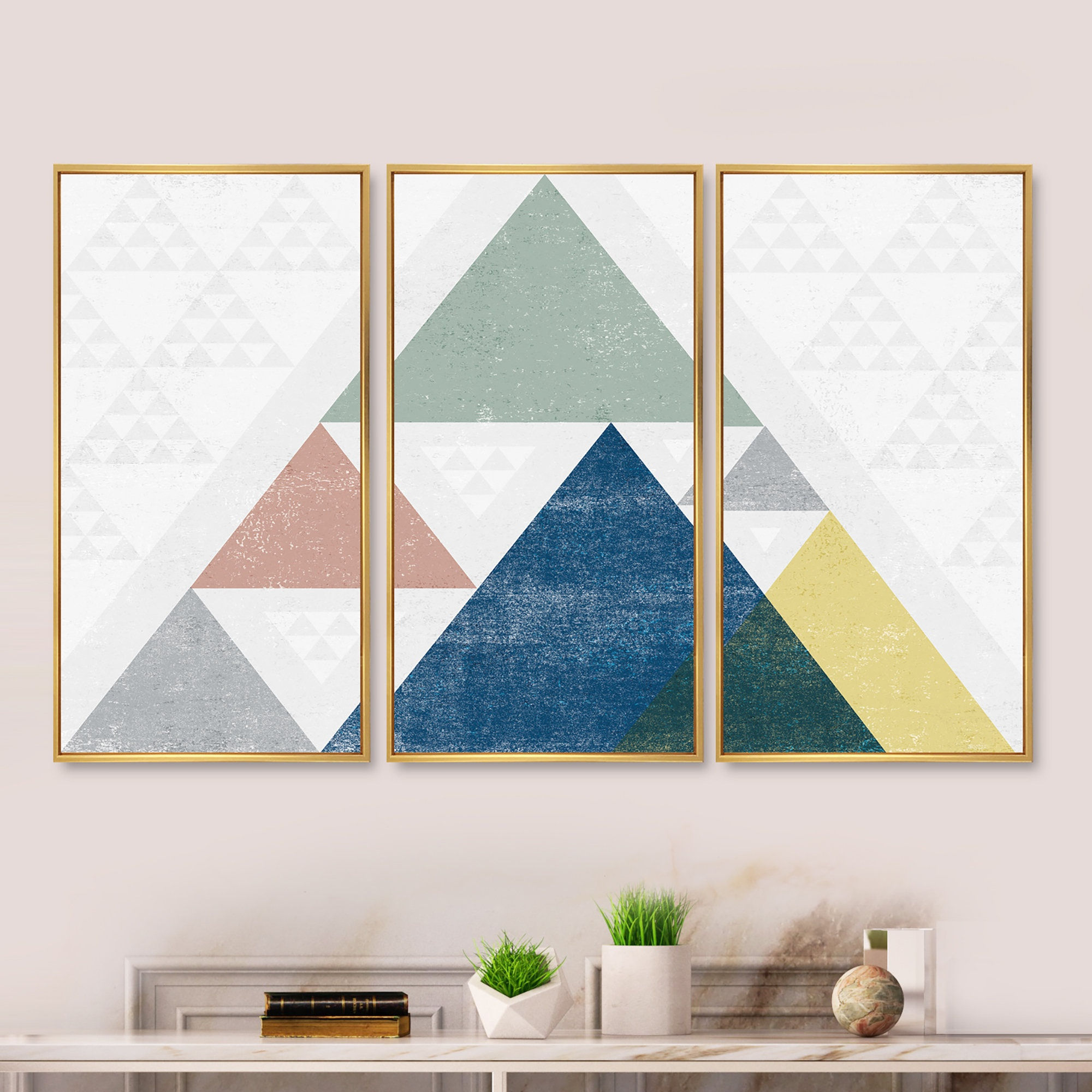 Wallpaper #6mcM8ZIBSpphPi3-jmn88 Triangle Painting