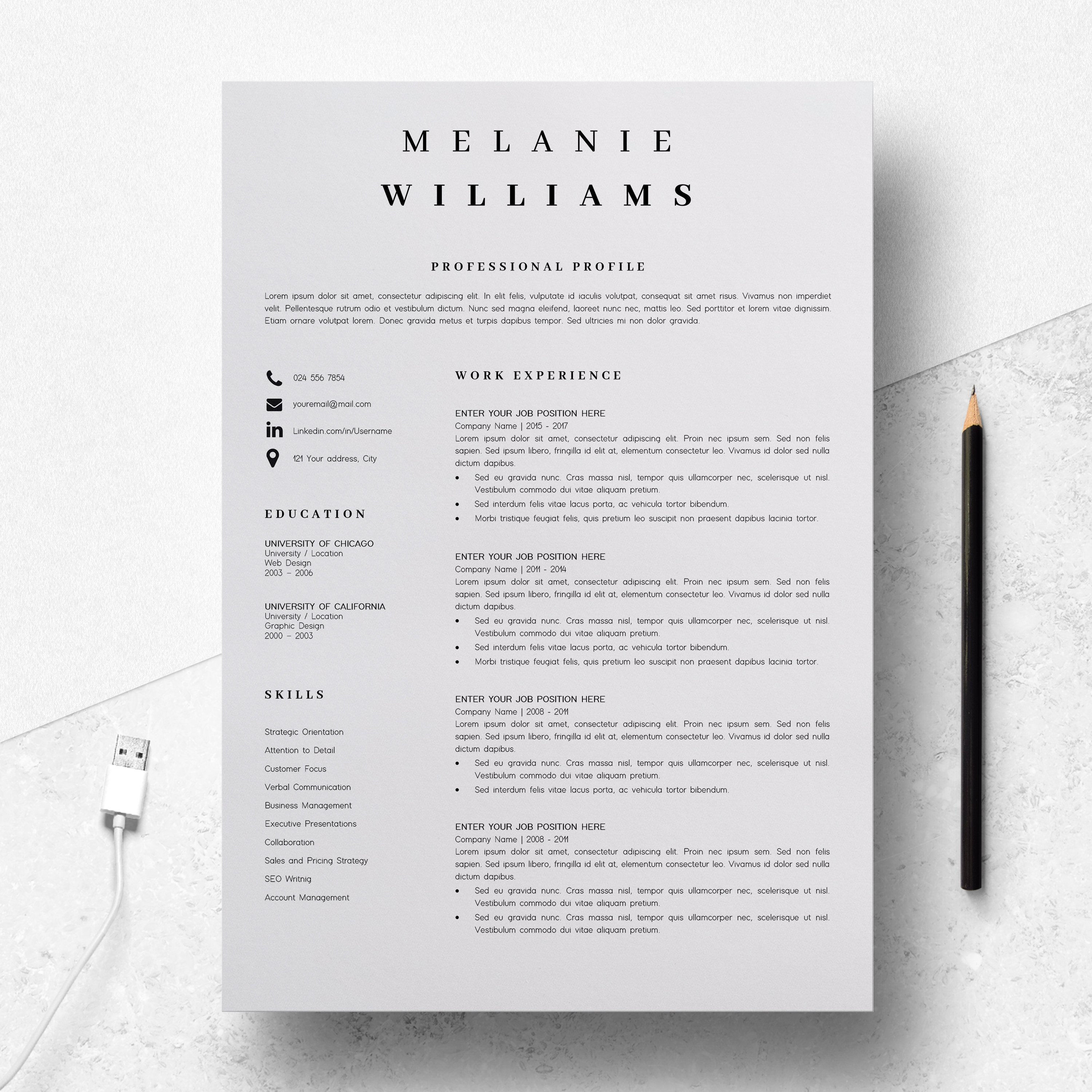Wallpaper #XR0NLZMBlOZrFDOkqs4j413 Minimalist Resume Templates