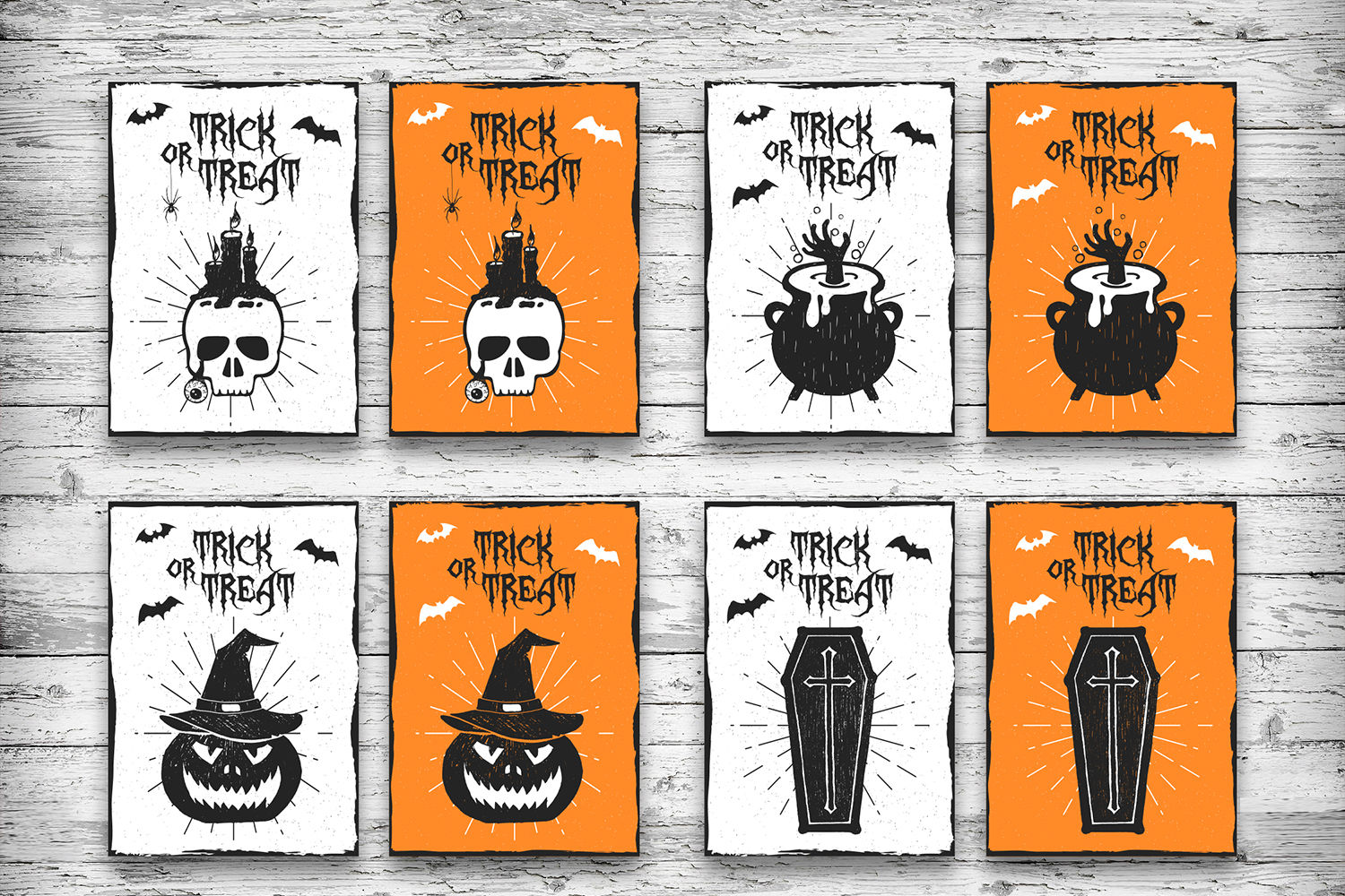 Wallpaper #ITHVNZMB5zzyi_yYzVif255 Halloween 20 Greeting Cards 11924 Card Making Design Bundles