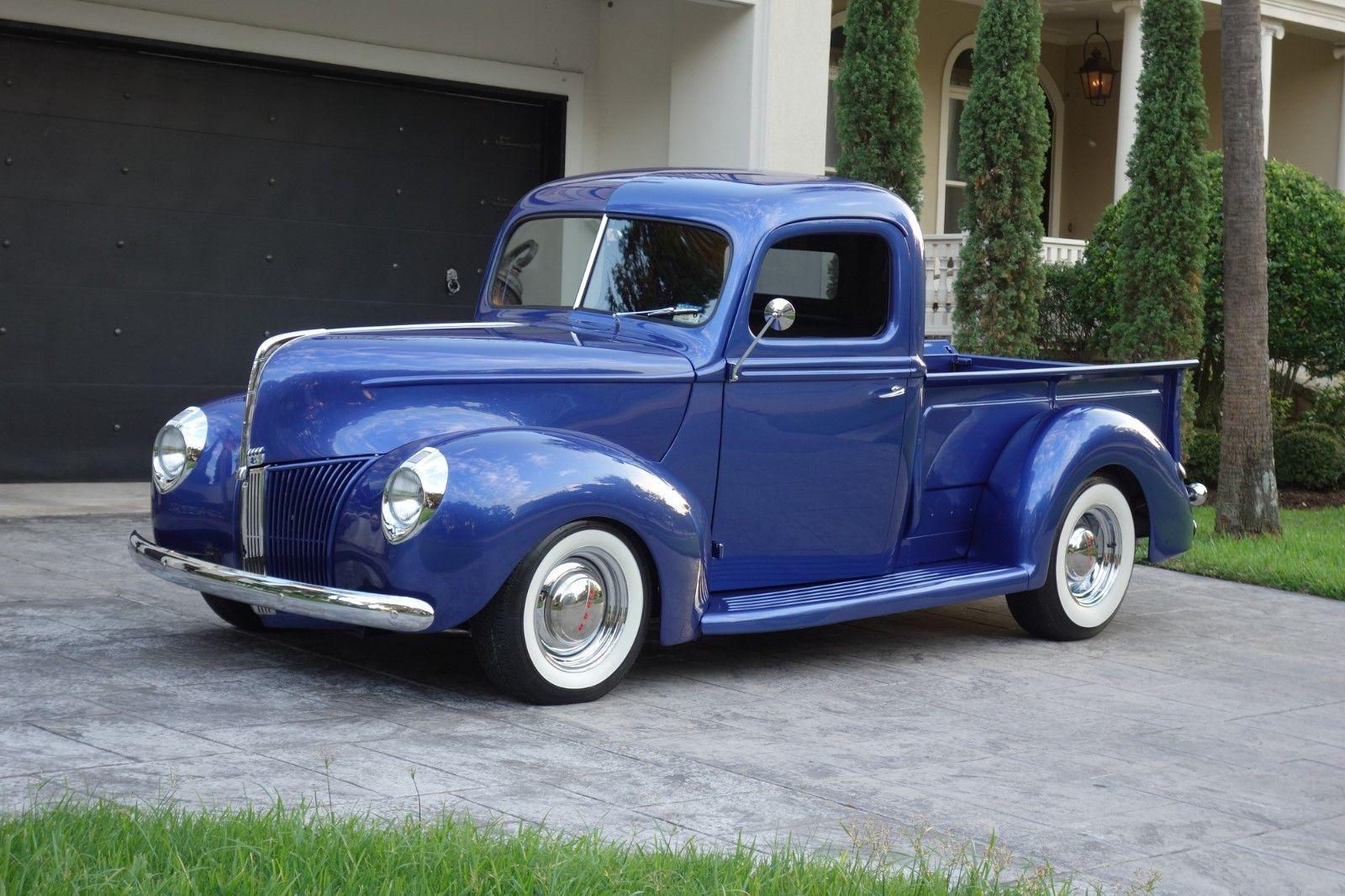 Wallpaper #iVhvNJMBzN9vxX346DxF69 Restored 1940 Ford Pickup Custom for Sale