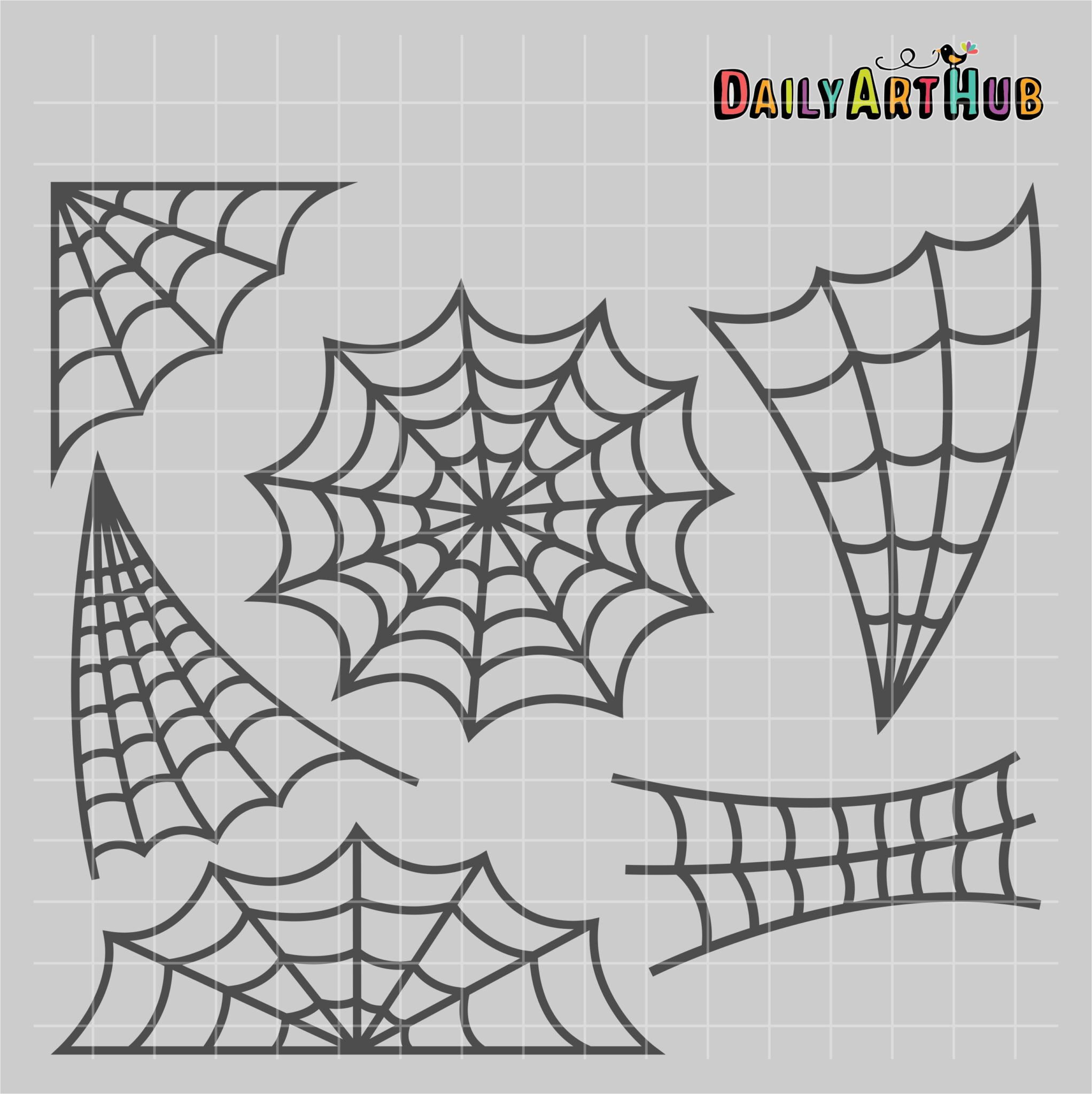 Wallpaper #mWf1-JIBSpphPi3-LItN220 Spider Webs Clip Art Set Daily Art Hub Graphics Alphabets Svg